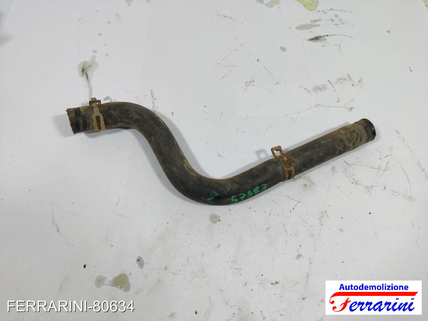 Tubo Acqua Motore In Gomma, Plastica