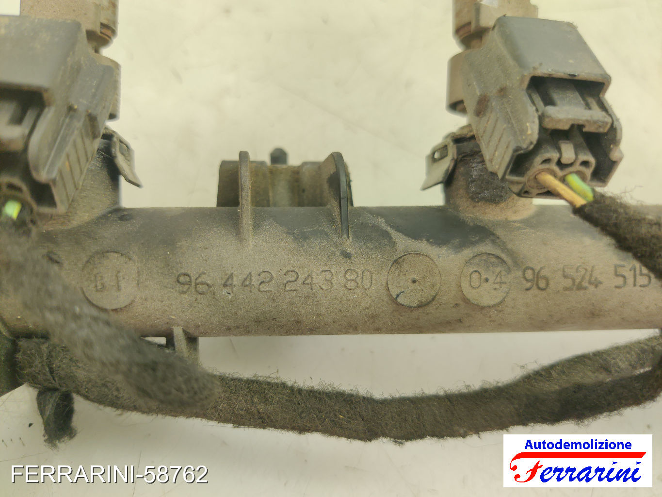 Flauto Iniettori CITROEN C4 LC 1.4 16V 2004-2011 9644224380, 9652451580