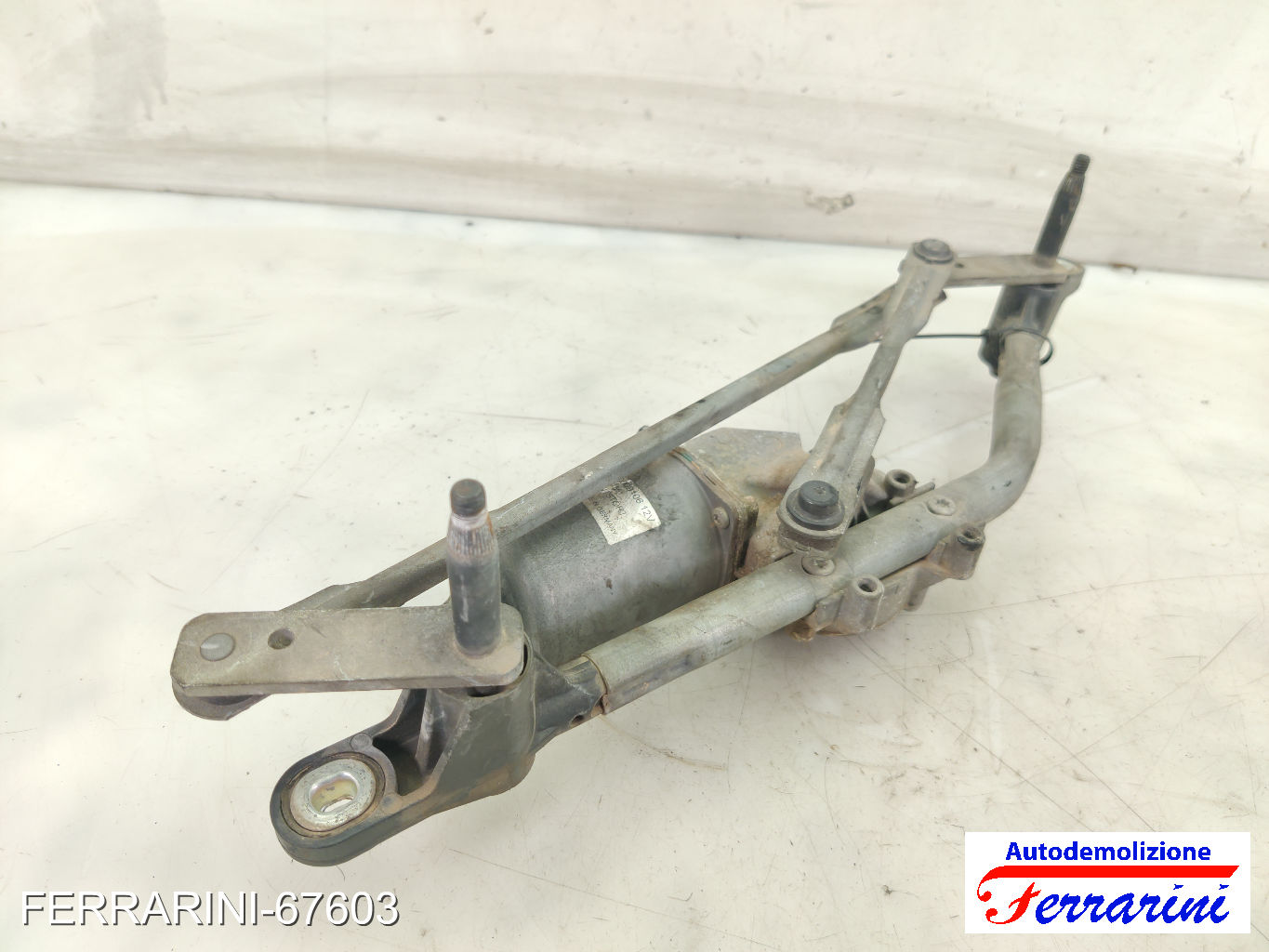 Spazzacqua Motorino Tergicristallo ALFA ROMEO MITO 955 2008-2015 anteriore 7