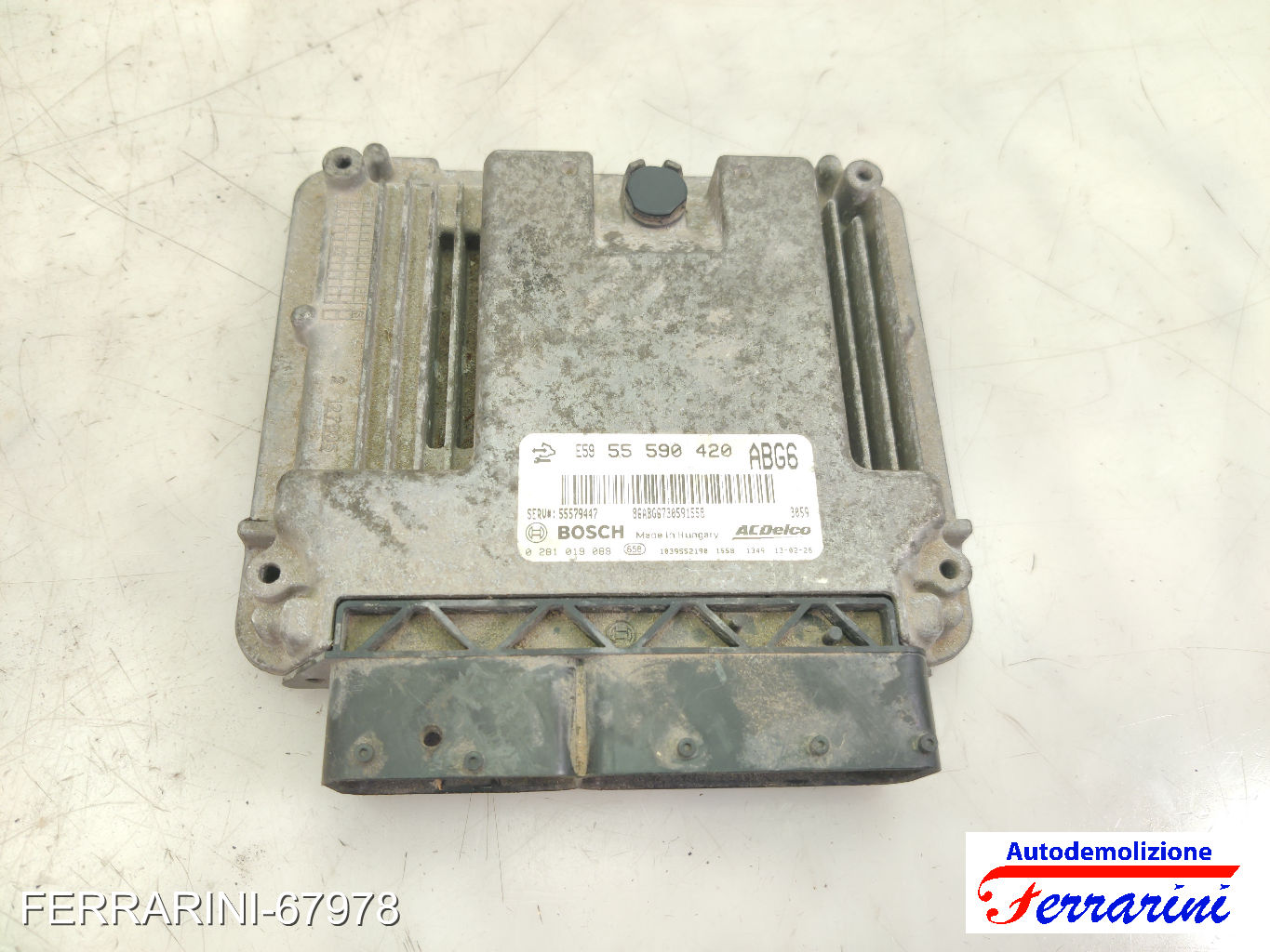 Kit Accensione OPEL MERIVA B S10 1.3 CDTI 2010-2014 55578704 34