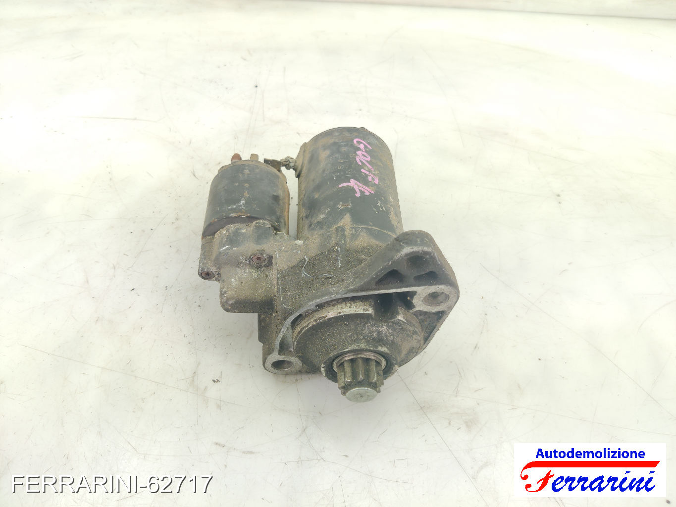 Motorino Avviamento VW GOLF 4 1J1 1.4 16V 1997-2004 0001121006, 020911023F 7