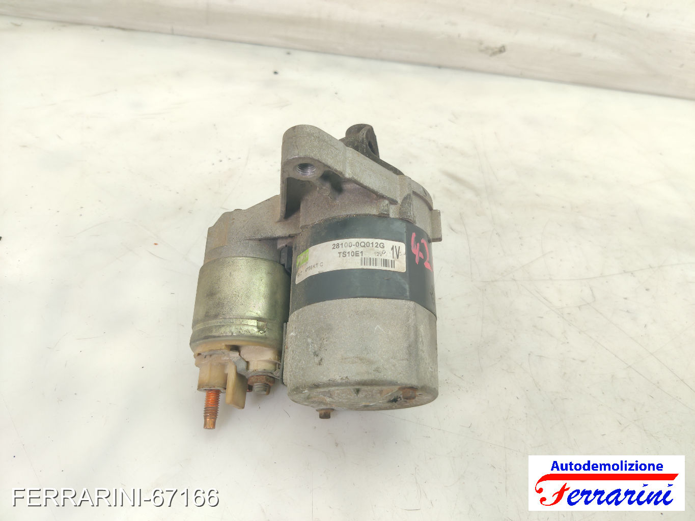 Motorino Avviamento CITROEN C1 PM, PN 1.0 2005-2014 5802AN, 5802AL, 5802EY