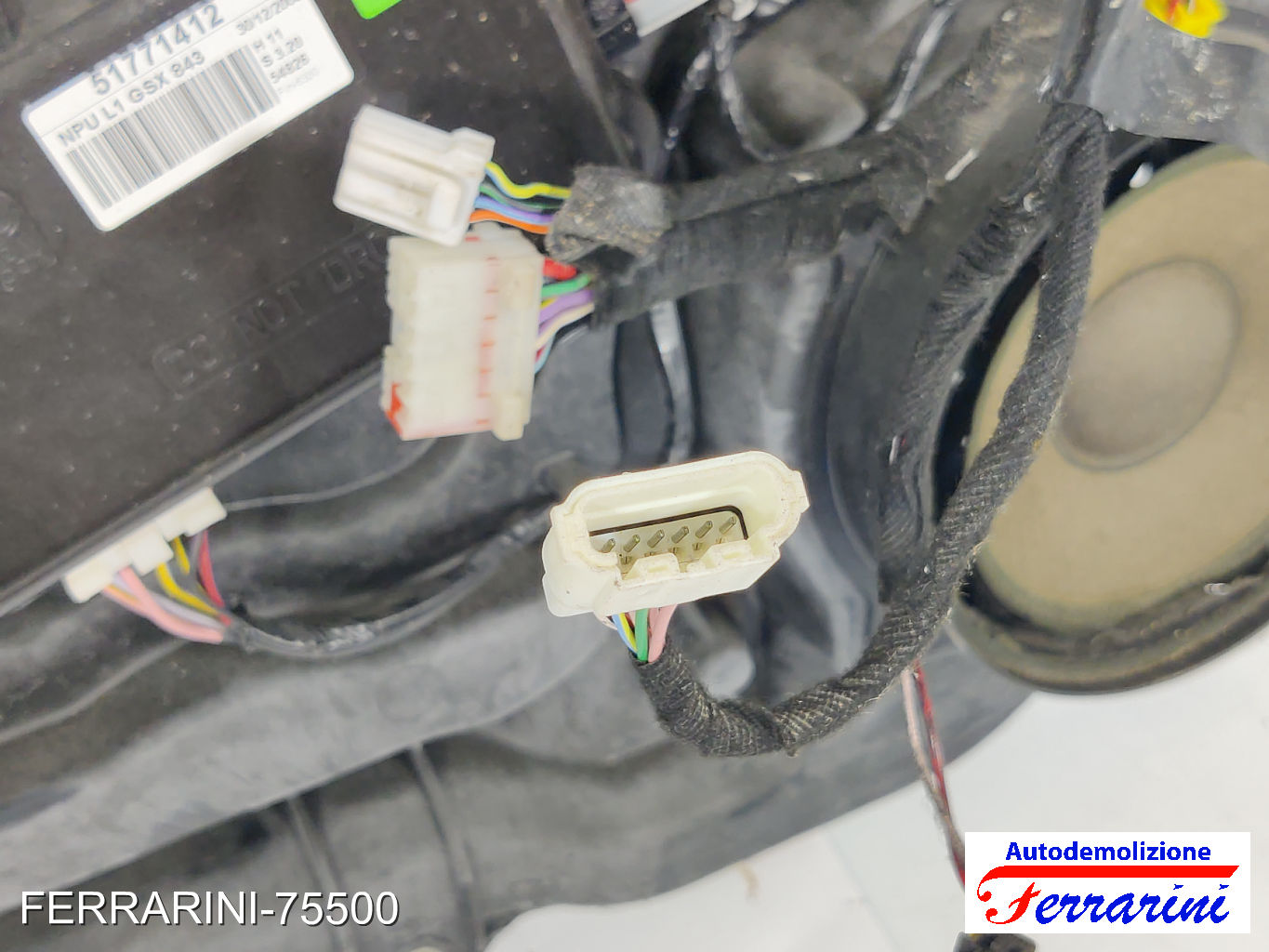 Alzavetro LANCIA YPSILON 843 2003-2011 sinistro, sx, frontale, anteriore 12