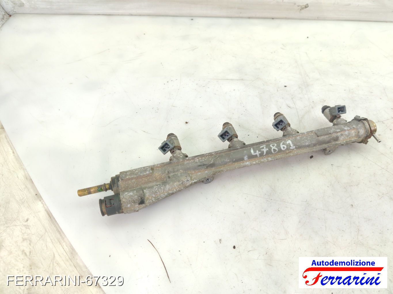 Flauto Iniettori OPEL CORSA D S07 1.3 CDTI 2006-2011 46817523, 0445214044, 47861 9