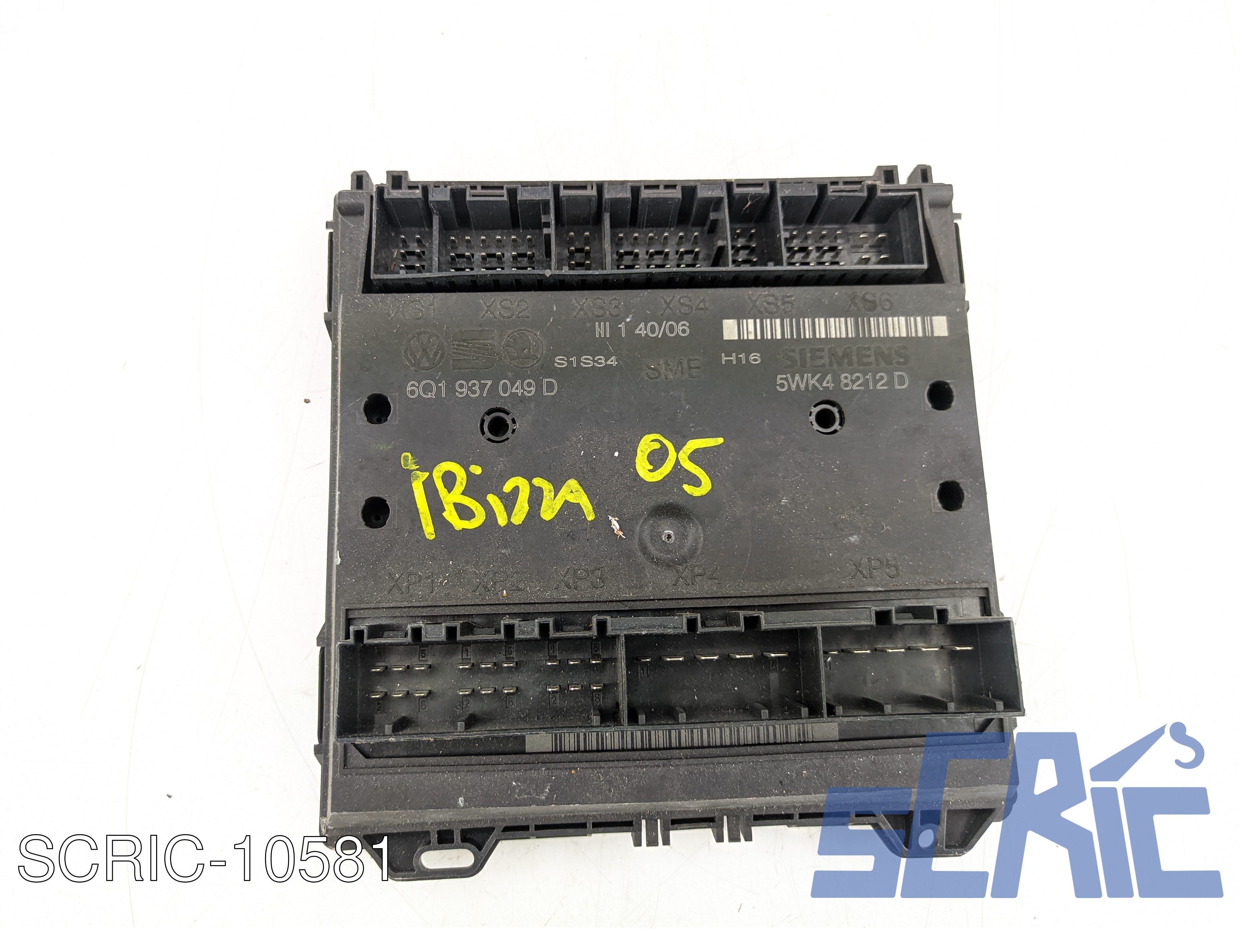 Body Computer VW POLO 9A, 9N 1.9 TDI 2001-2009 6Q1937049D, 5WK48212D