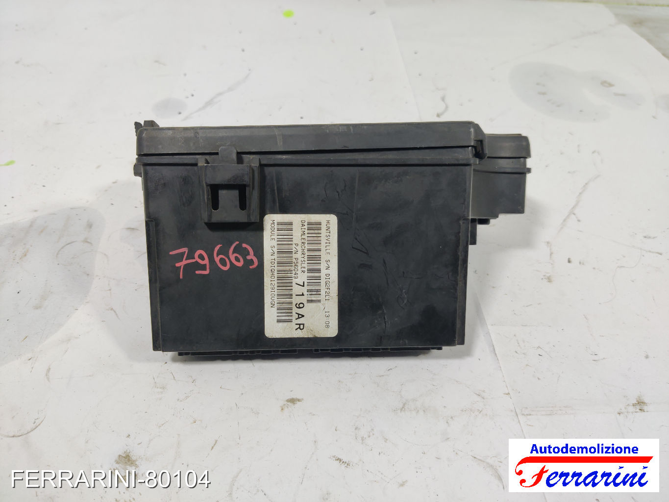 Fusibiliera Scatola Fusibili Body Computer CHRYSLER PT CRUISER PT 2.2 CRD 12