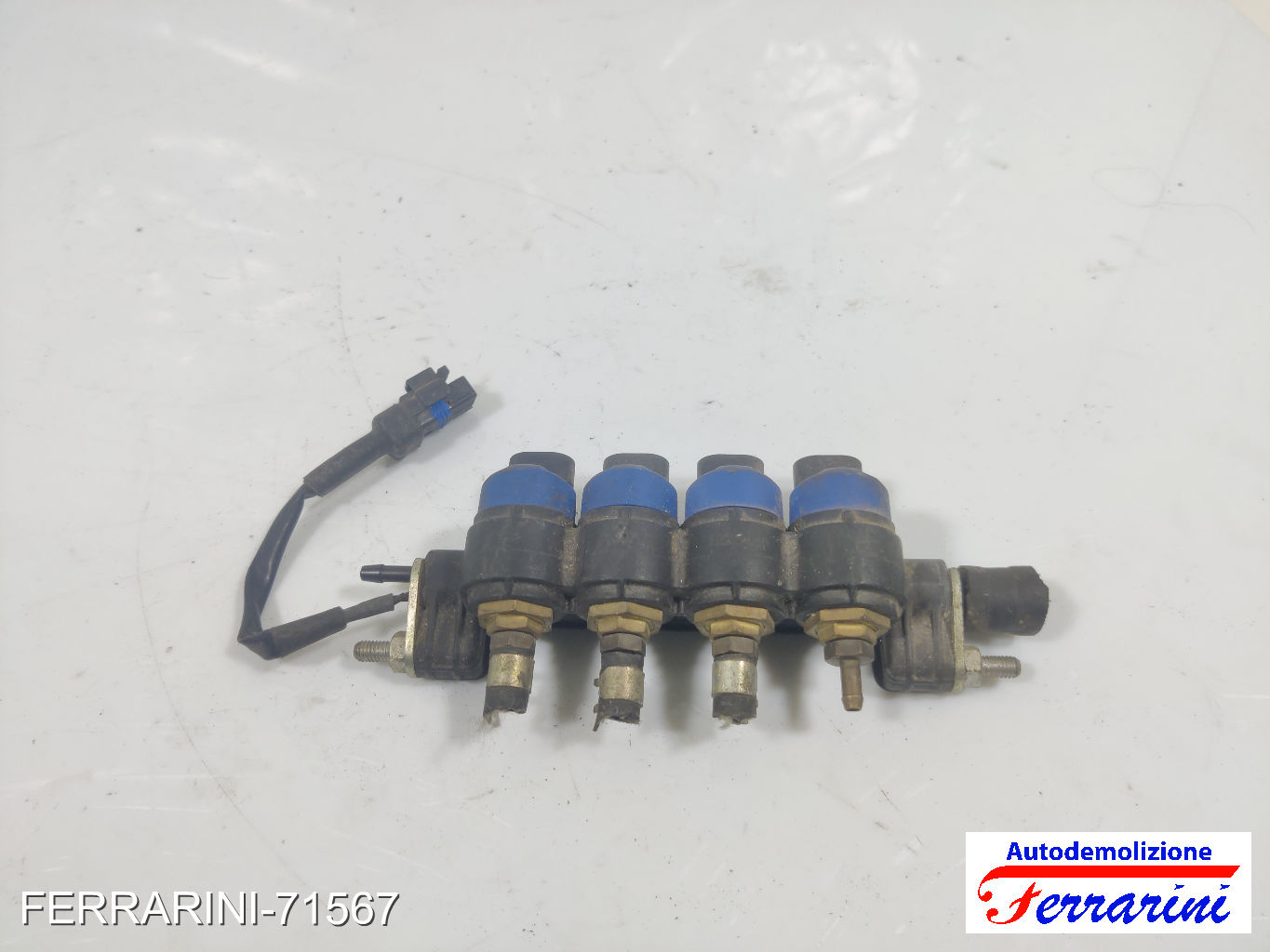 iniettori GPL Landi Renzo blu GI25-65 FIAT 500 312 1.2 2007-2023 237134000