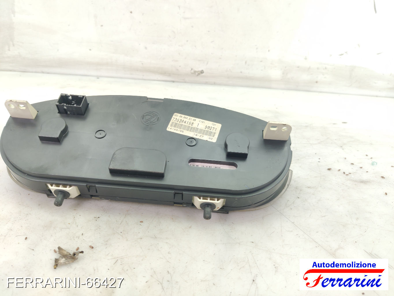 Quadro Contachilometri FIAT IDEA 350 1.3 D MULTIJET 2004-2012 735364158 6