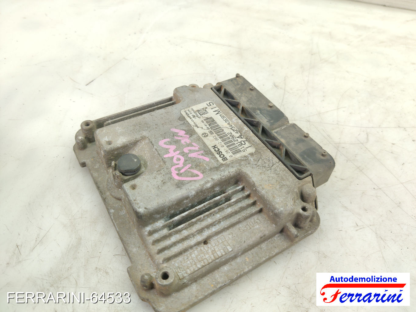 Centralina Motore FIAT CROMA 194 1.9 D MULTIJET 2005-2011 51812902, 0281012963