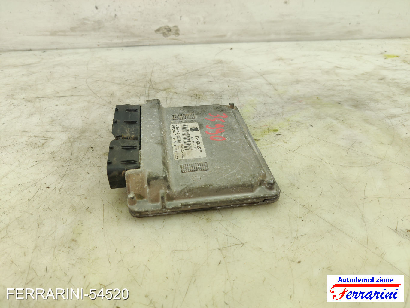 Centralina Motore SEAT IBIZA 3 6L1 1.2 2002-2006 03E906033P, 5WP4019607