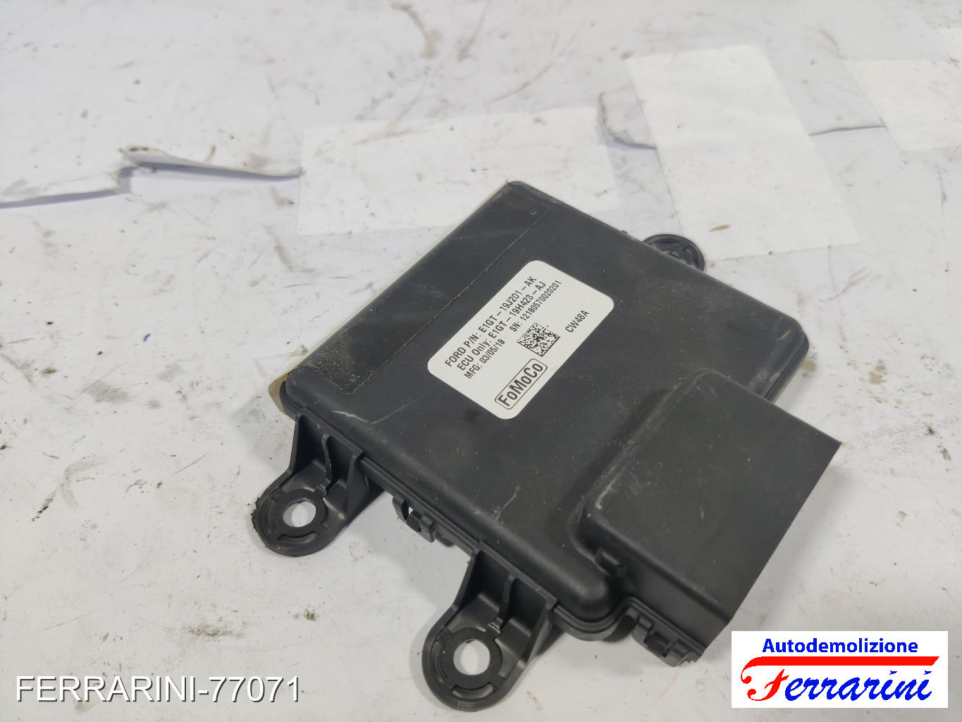 Centralina telecamere di parcheggio FORD EDGE 2.0 TDCI BITURBO AWD 4X4