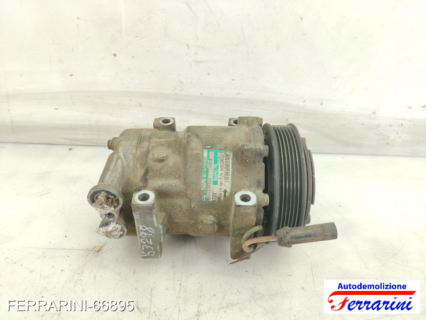 Compressore Clima ALFA ROMEO 147 937 1.9 JTD 2001-2010 60653652, 09034407360