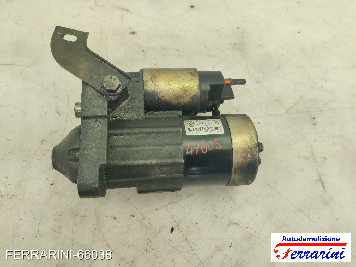 Motorino Avviamento NISSAN ALMERA 2 N16 1.5 DCI 2003-2006 8200227092 6