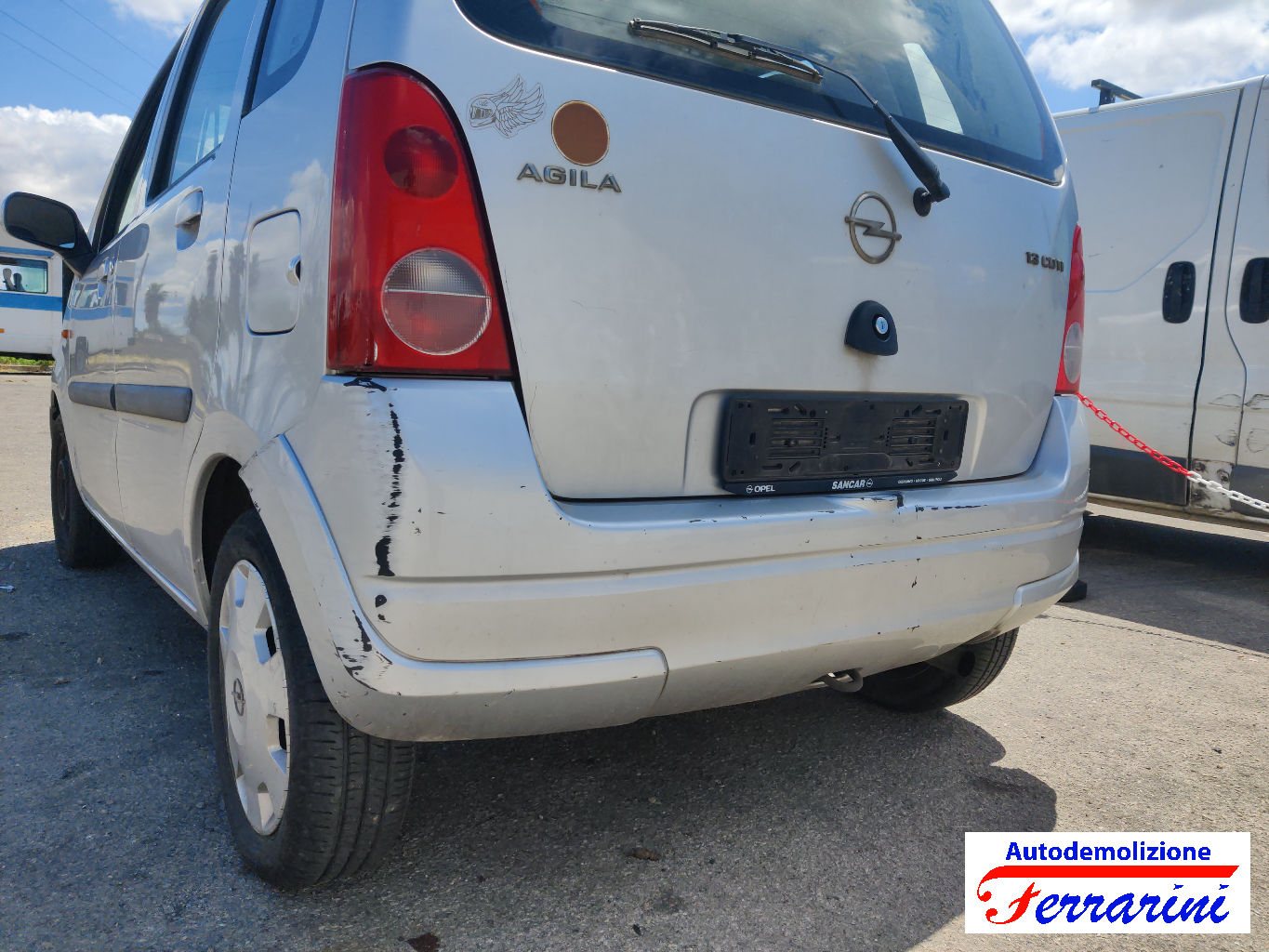 Opel Agila A H00 1.3 CDTI 70CV 2003-2007