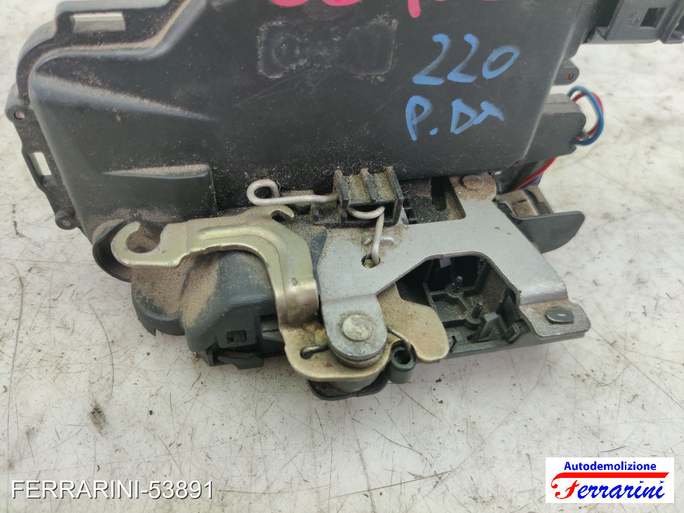 Serratura Porta CITROEN C3 PICASSO SH 2010-2016 destro, dx, posteriore, post 11