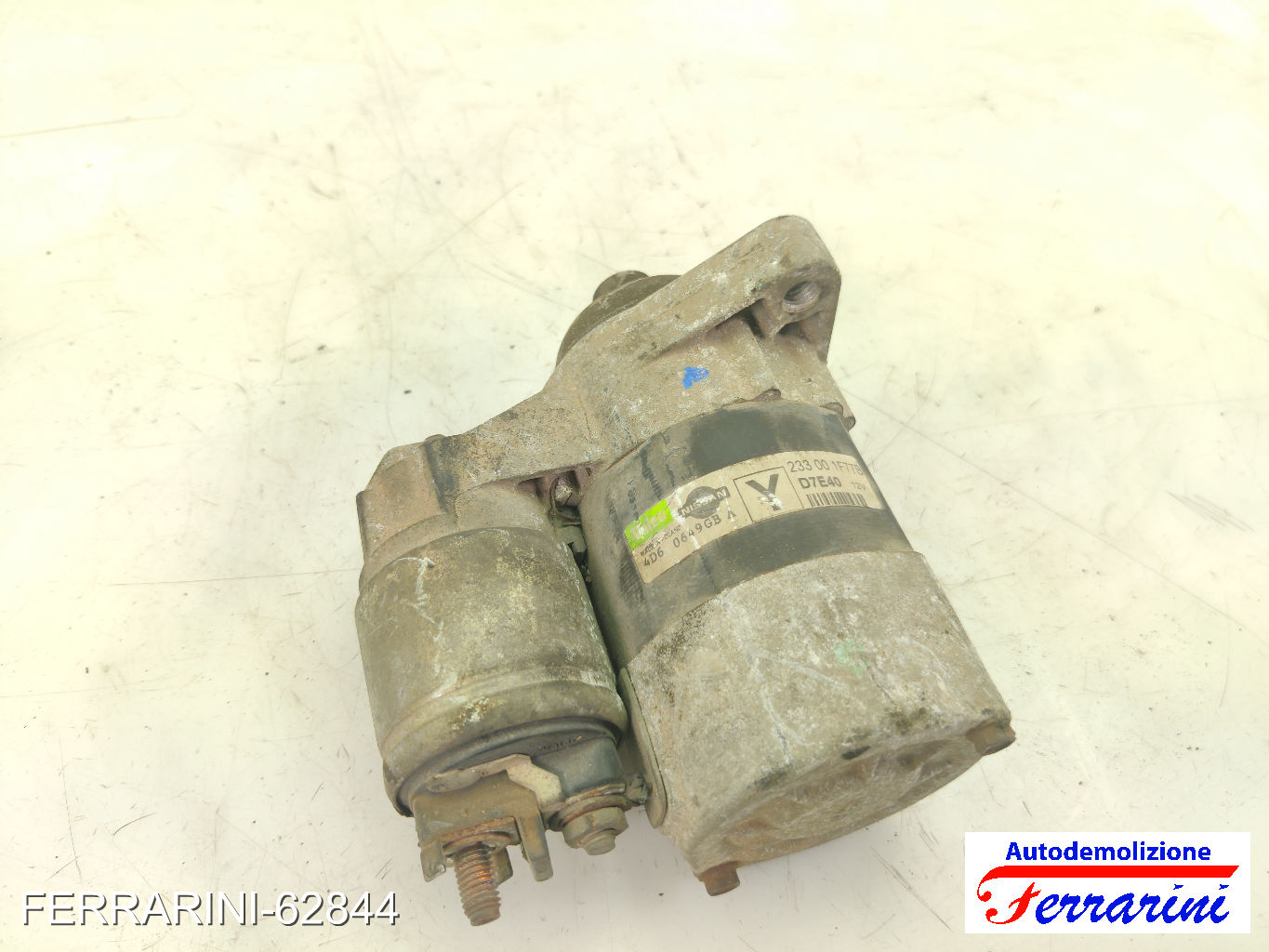 Motorino Avviamento NISSAN MICRA 3 K12 1.0 16V 2003-2010 233001F77B, D7E40 6