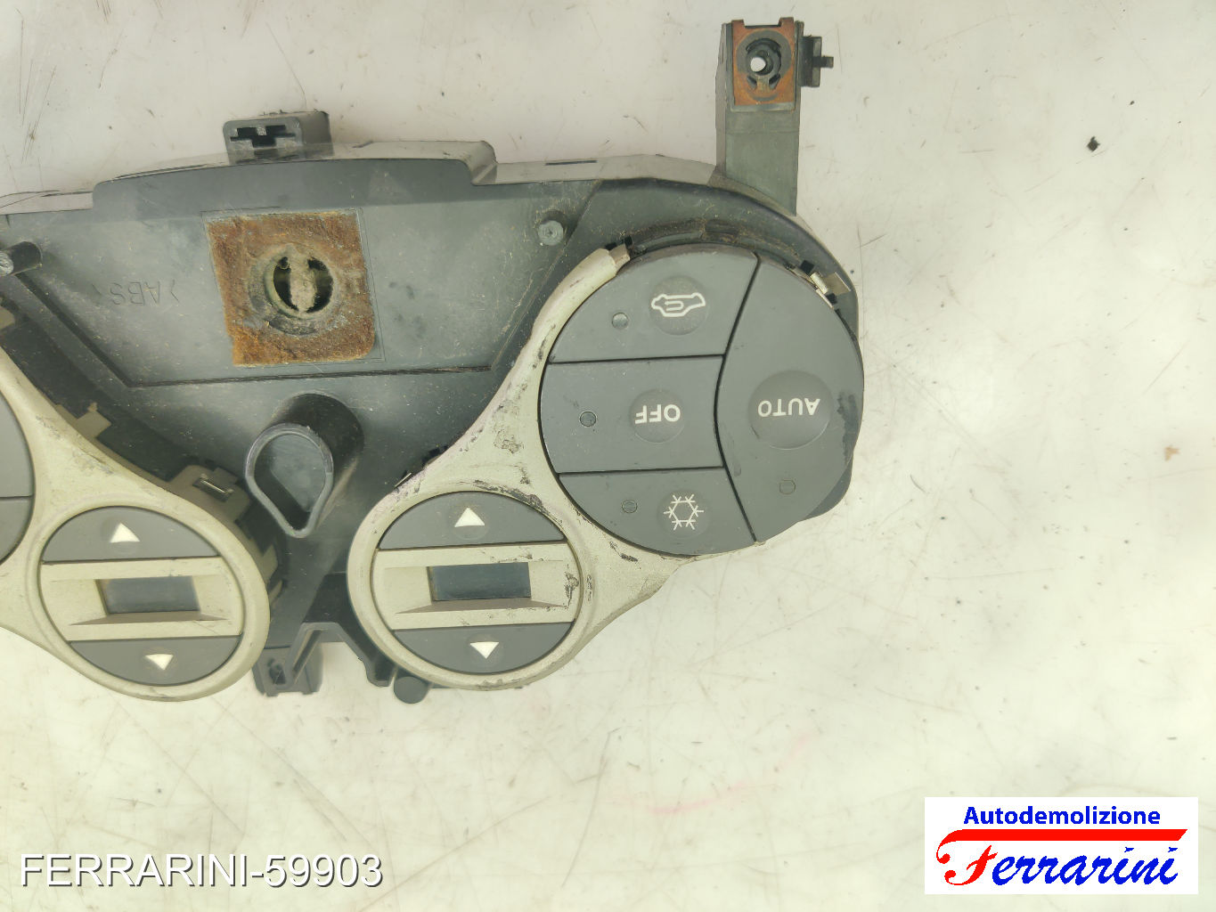 automatico bizona Tastiera Clima FIAT PANDA 169 2003-2012 anteriore, frontale 11