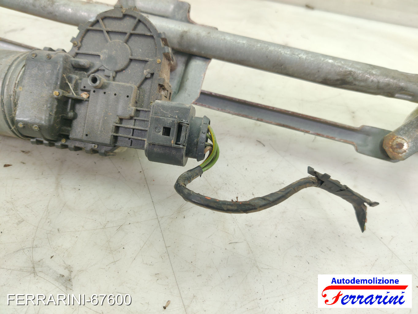 Spazzacqua Motorino Tergicristallo VW GOLF 4 VARIANT 1J5 1999-2001 anteriore 10