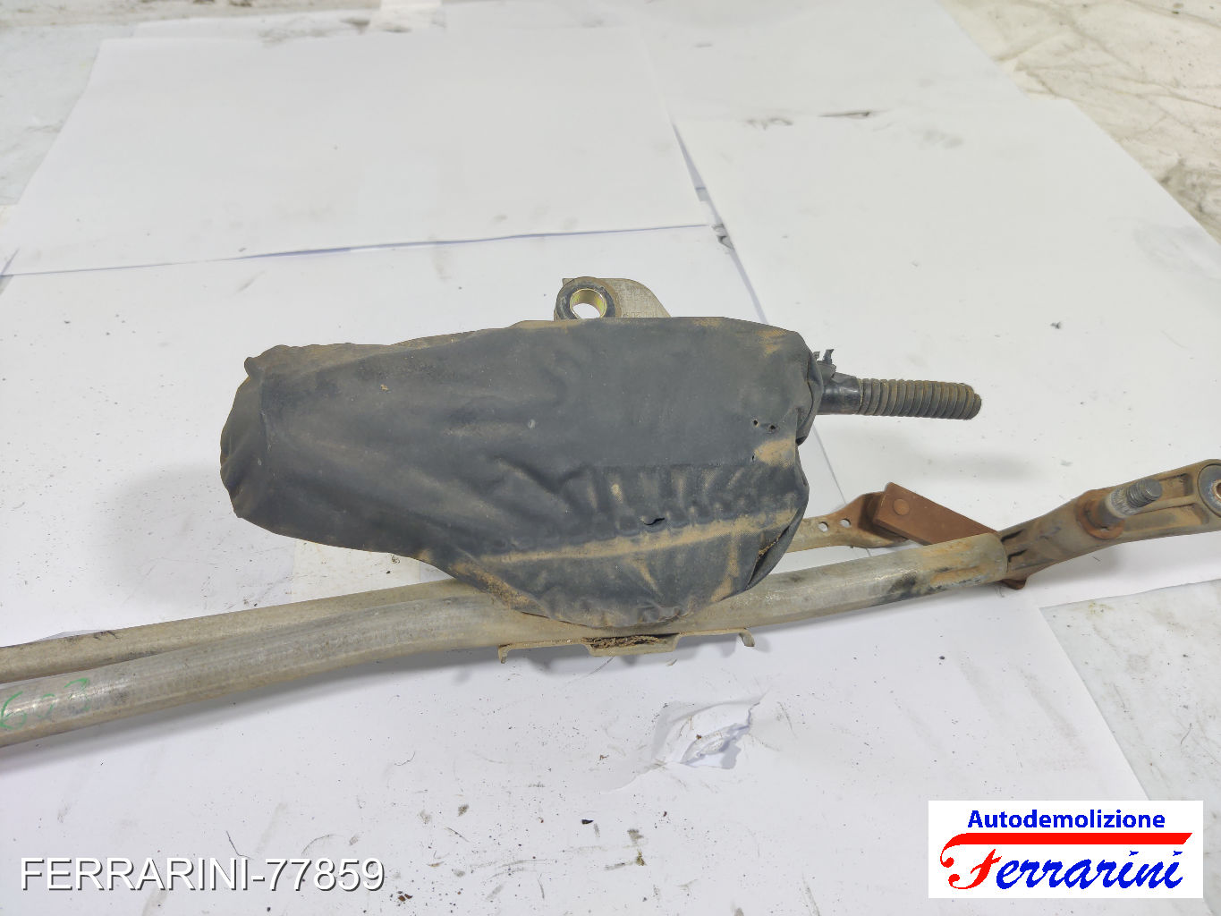 Spazzacqua Motorino Tergicristallo FIAT BRAVA 182 1995-2001 anteriore, frontale 11