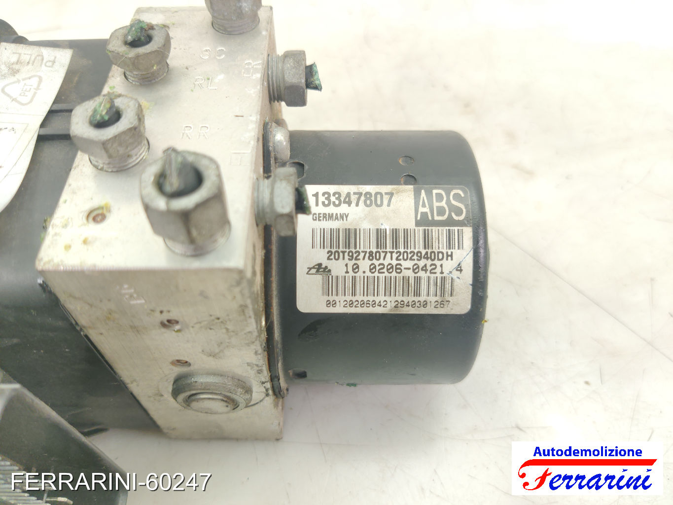 Centralina Pompa Abs OPEL CORSA D S07 1.7 CDTI 2006-2011 13347807, 28560070003 6