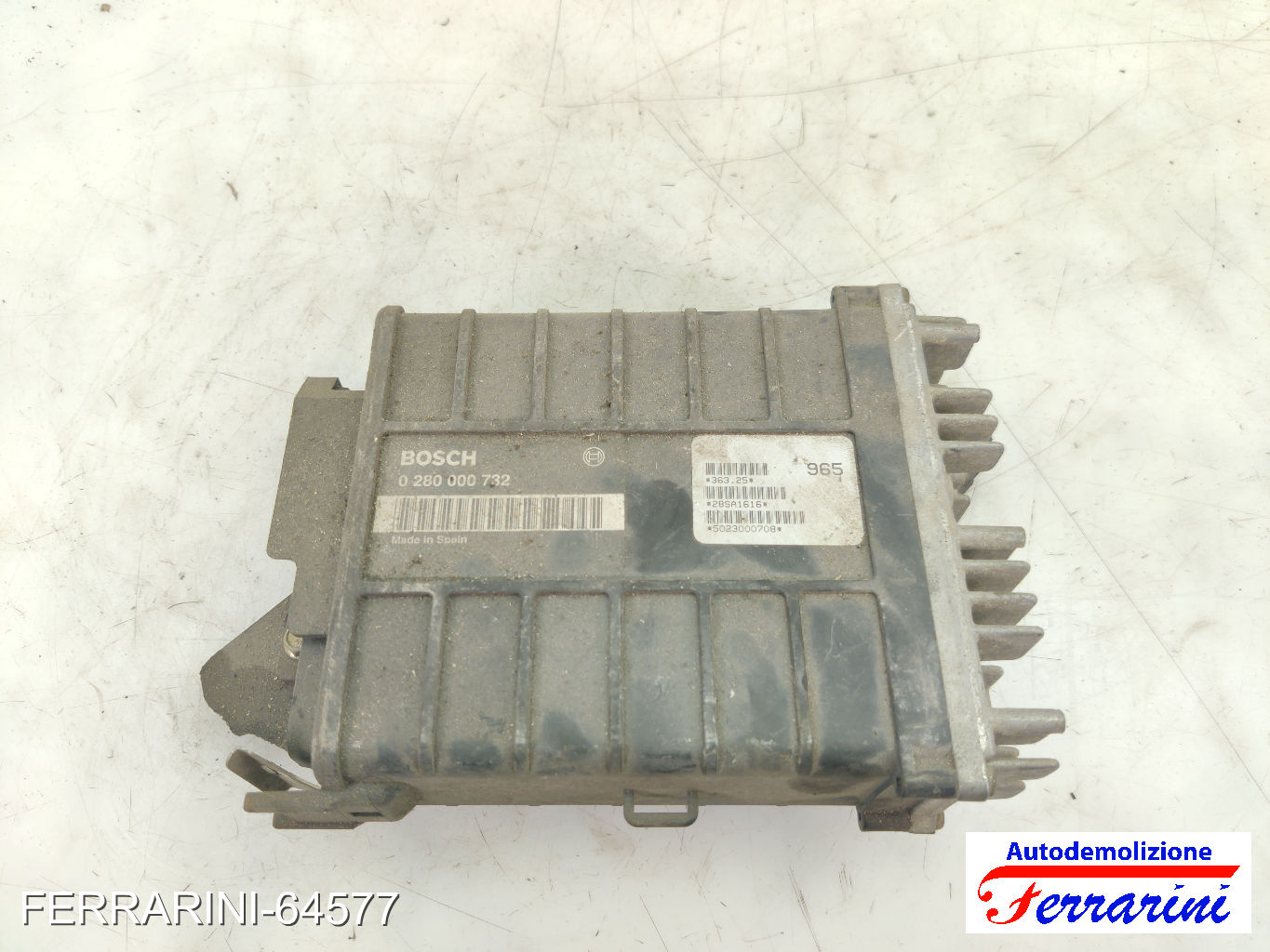 Centralina Motore LANCIA Y10 156 1.1 I.E FIRE 1989-1995 7647555, 7798512