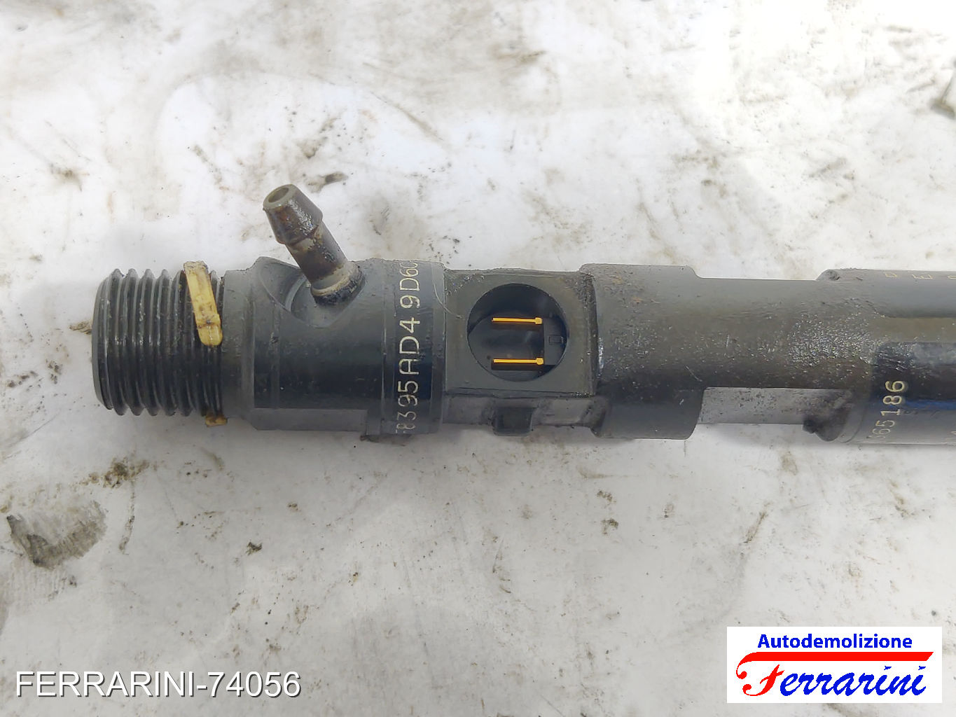 Iniettore RENAULT SCENIC 2 JM0/1 1.5 DCI 2003-2005 8200567290, 8200365186