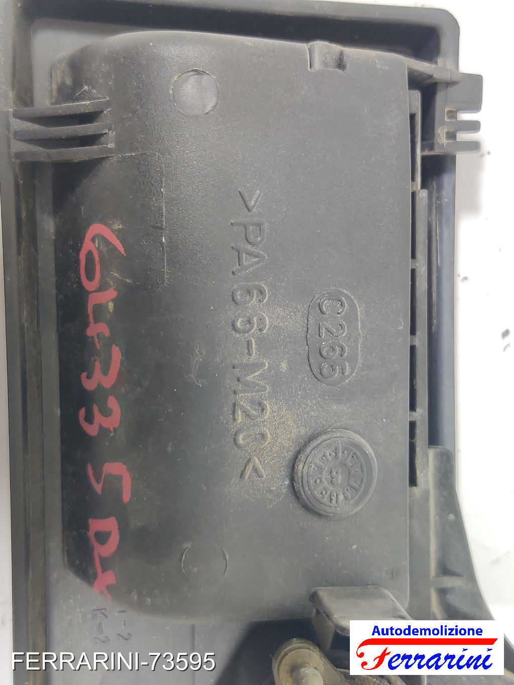 Maniglia Porta Esterna FIAT CINQUECENTO 500 170 1994-1998 destra, dx, frontale