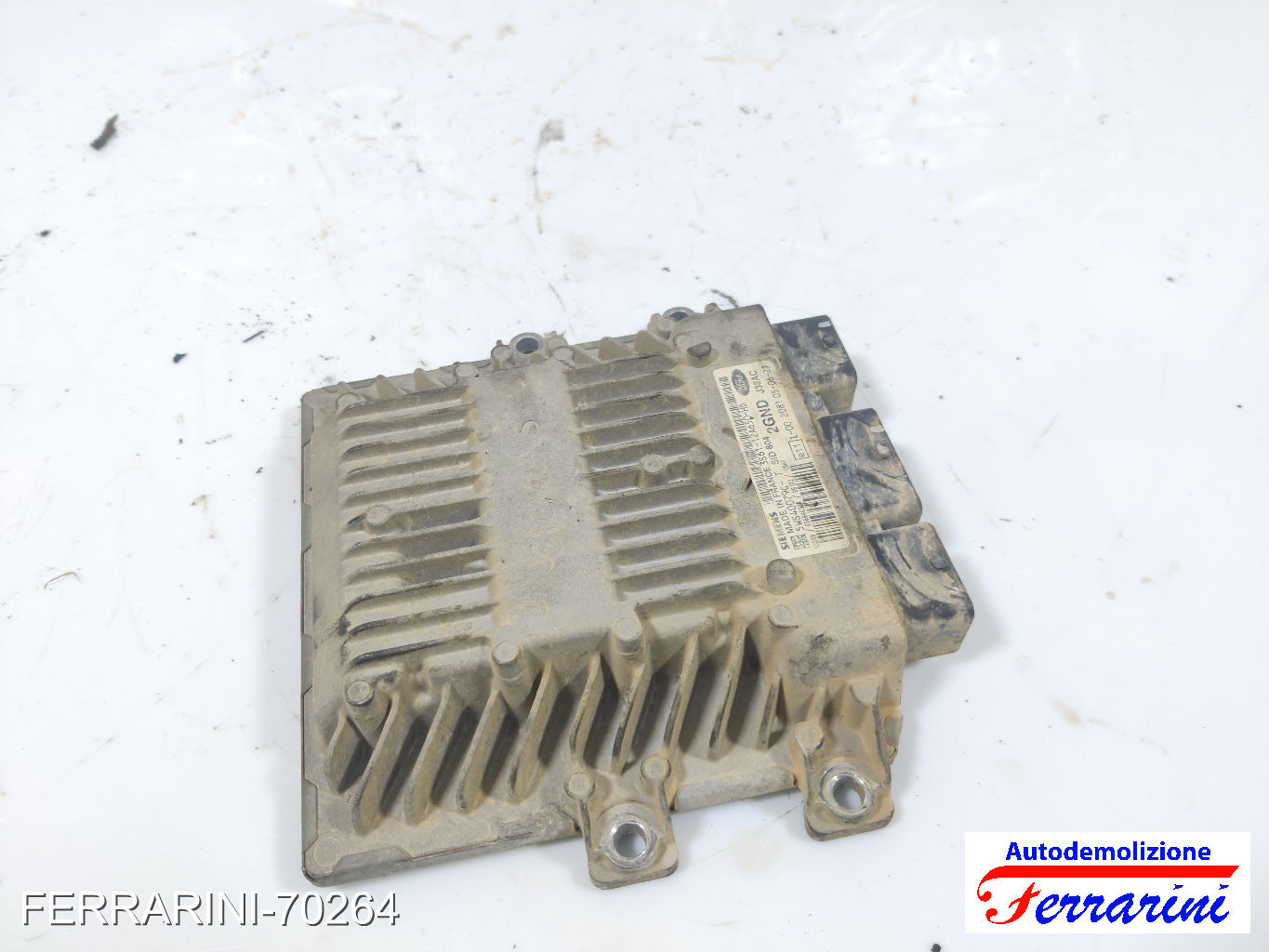 Centralina Motore FORD FUSION JU 1.4 TDCI 2002-2012 3S6112A650HD, 2GNDJ38AC