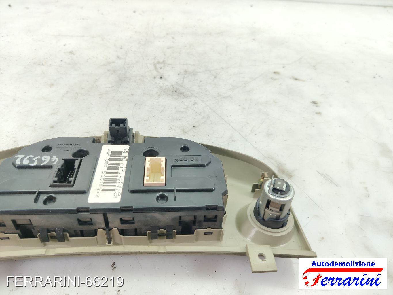 automatico Tastiera Clima NISSAN MICRA 3 K12 2003-2010 anteriore, frontale 6