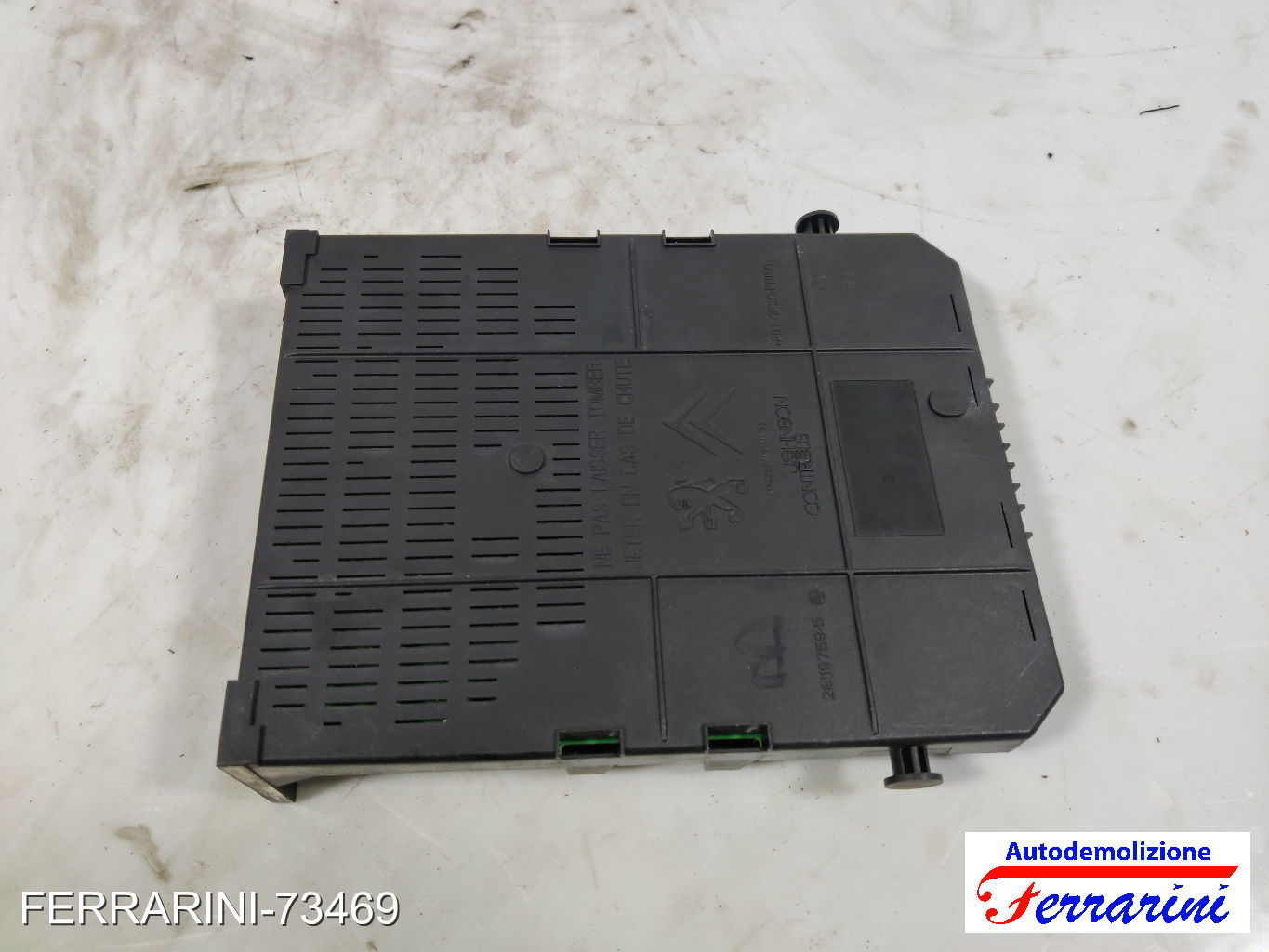 Body Computer CITROEN BERLINGO B9 1.6 HDI 90 2010-2017 9678476880, VK0100