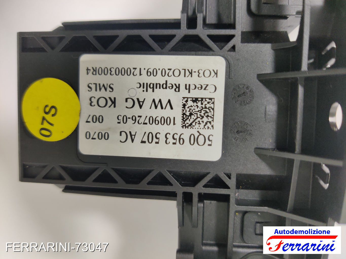 Devioluci VW GOLF 7 5G1, BE1, BE2, BQ1 2012-2020 5Q0953513AJ, 5Q0953507A 6