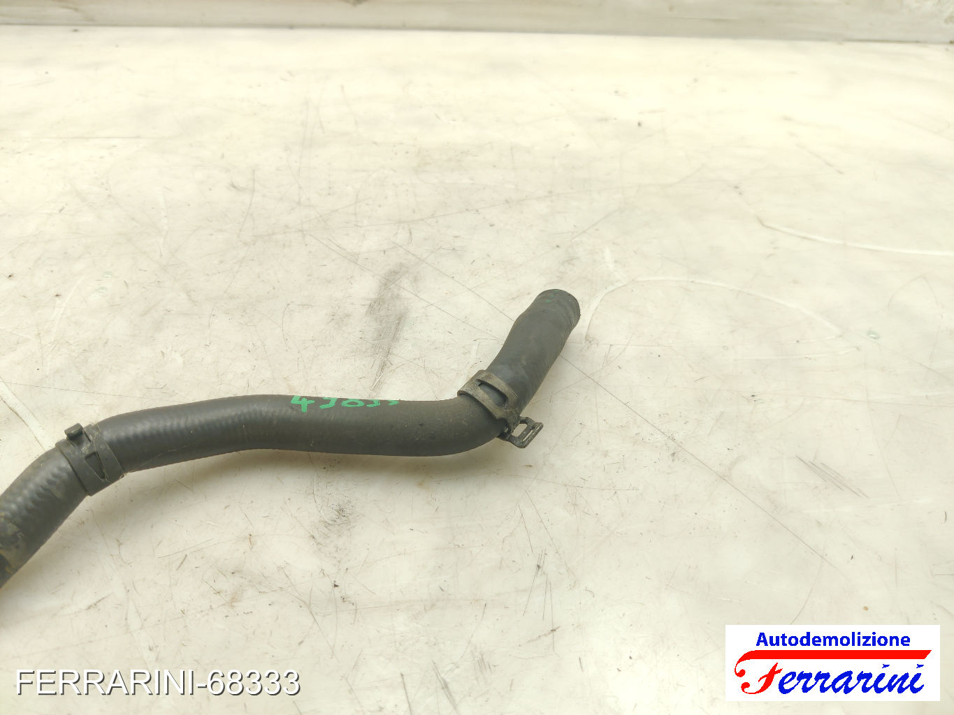 tubo acqua motore B47C20A BMW X1 F48 SDRIVE 18D 2015-2023 11158512143, 49853 7