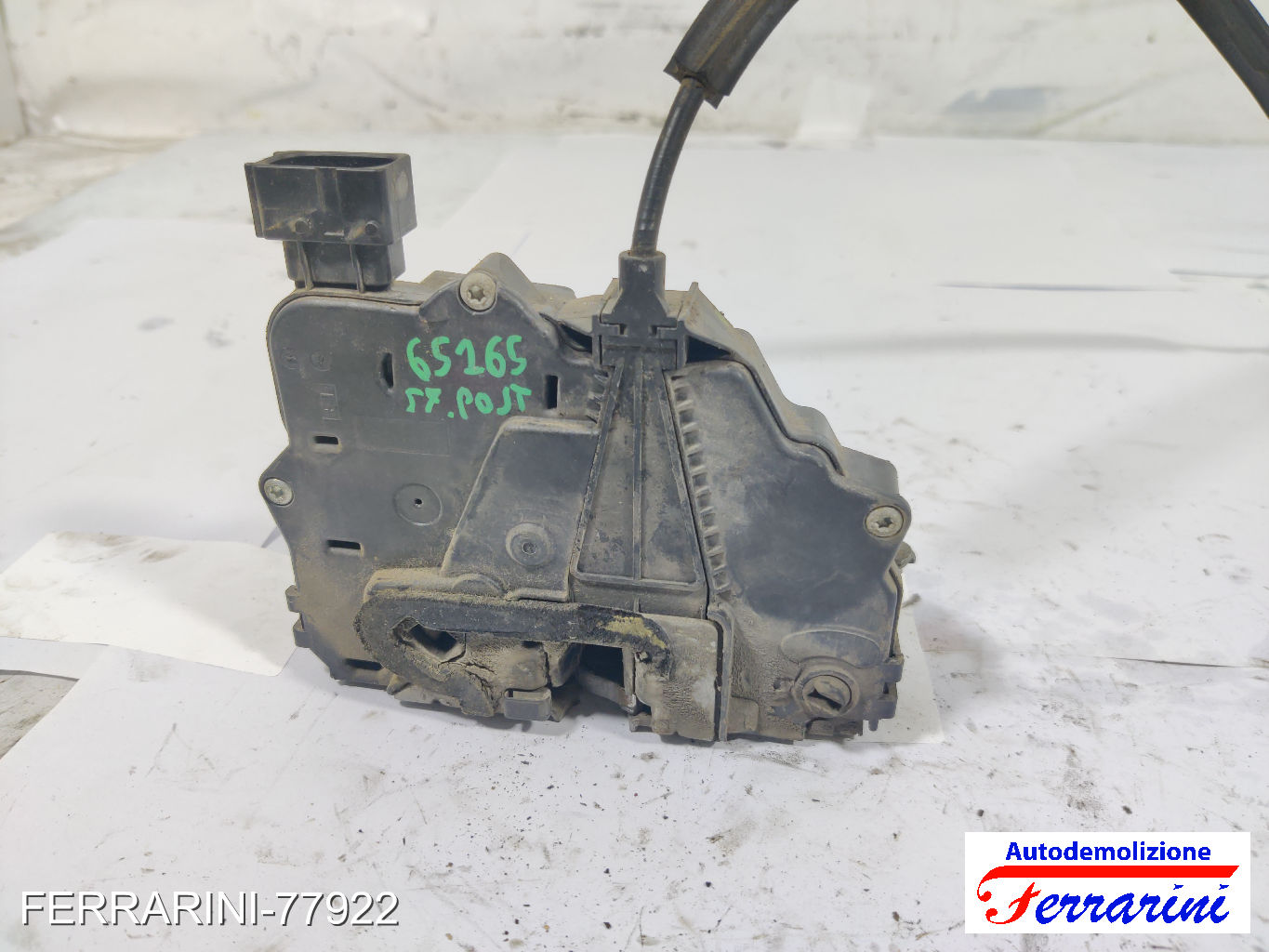 Serratura Porta FIAT GRANDE PUNTO 199 2005-2010 sinistro, sx, posteriore, post 8