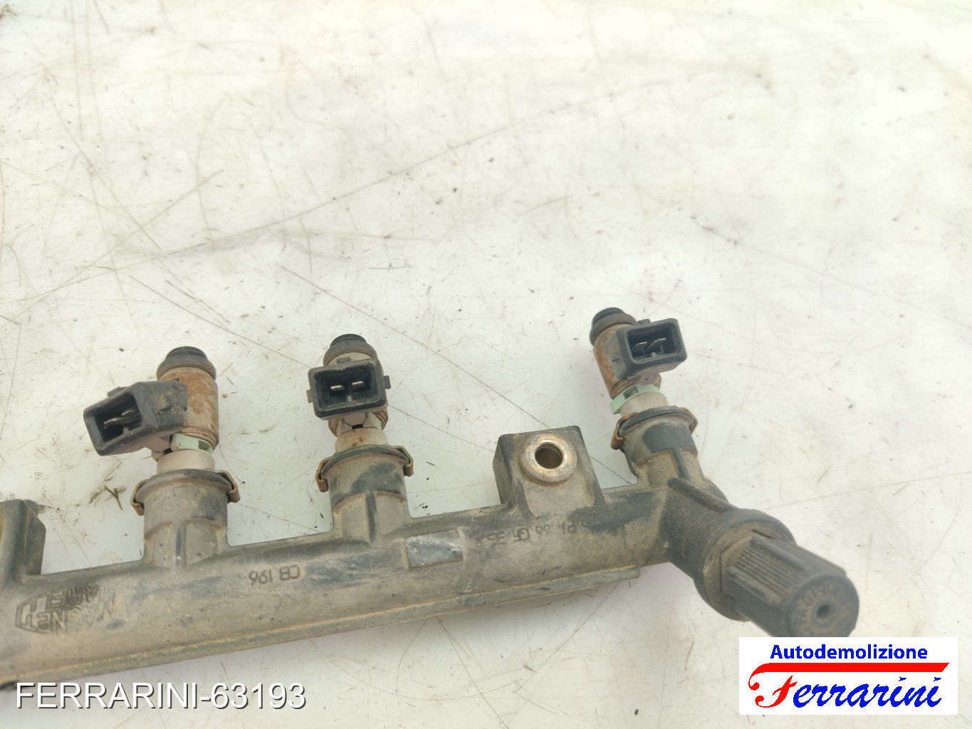 Flauto Con Iniettori FIAT PUNTO 188 1.2 NATURAL POWER 2003-2012 3219018301