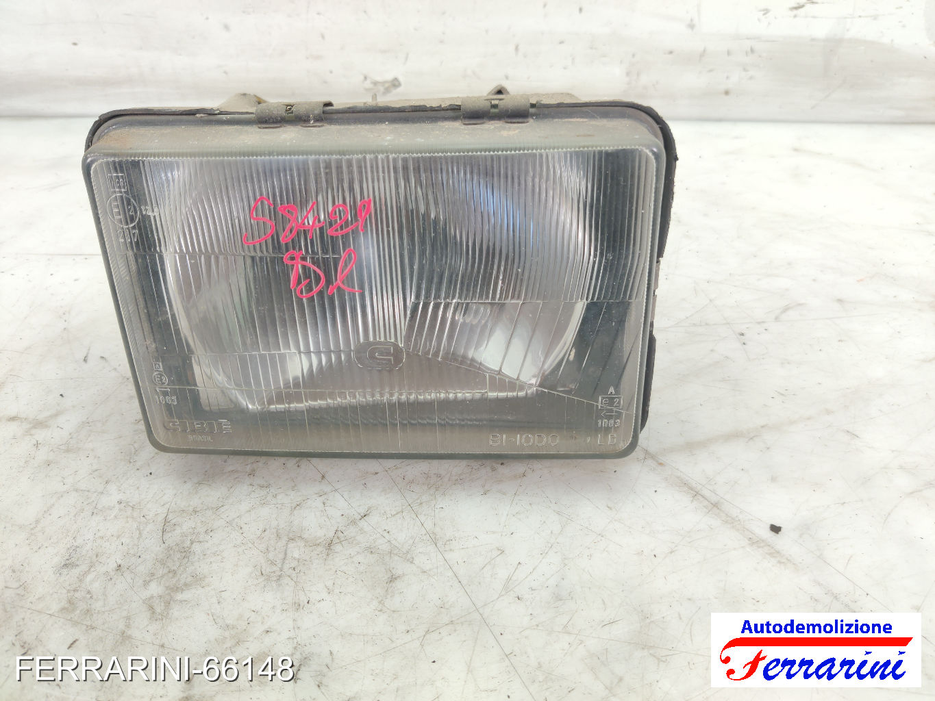 Faro Anteriore FIAT FIORINO 127 1977-1986 destro, dx 5959179