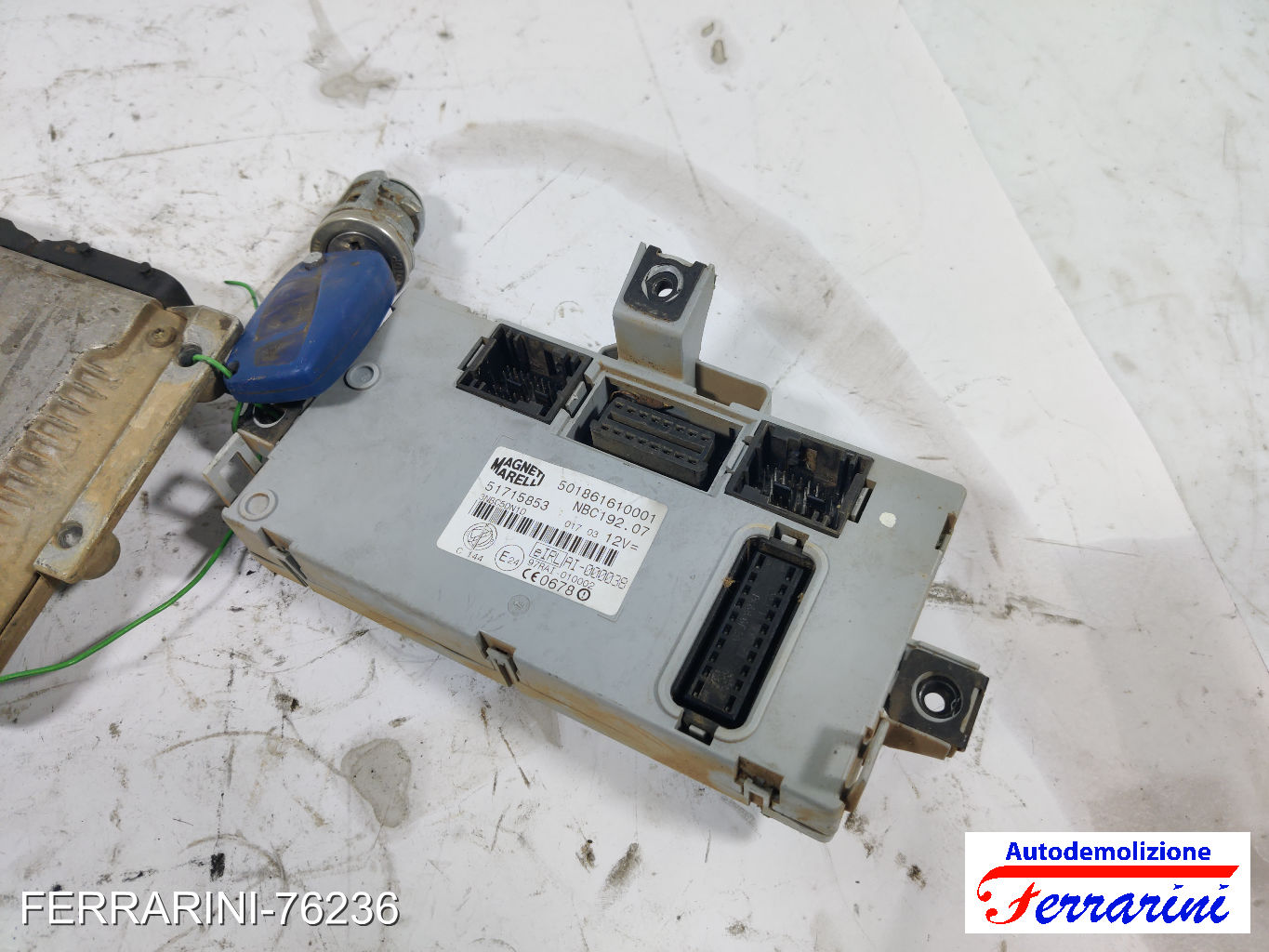 Kit Accensione FIAT STILO SW 192 1.9 JTD 2003-2008 0281010337 8