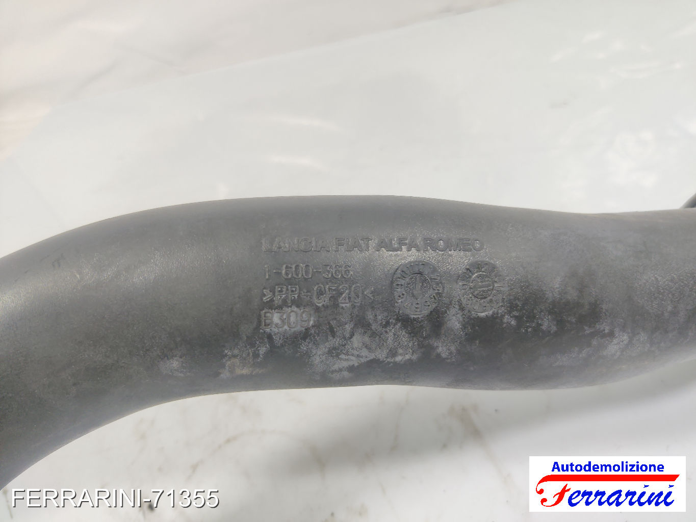 tubo aria aspirazione, intercooler 940A3000 ALFA ROMEO GIULIETTA 940 1.6 JTDM