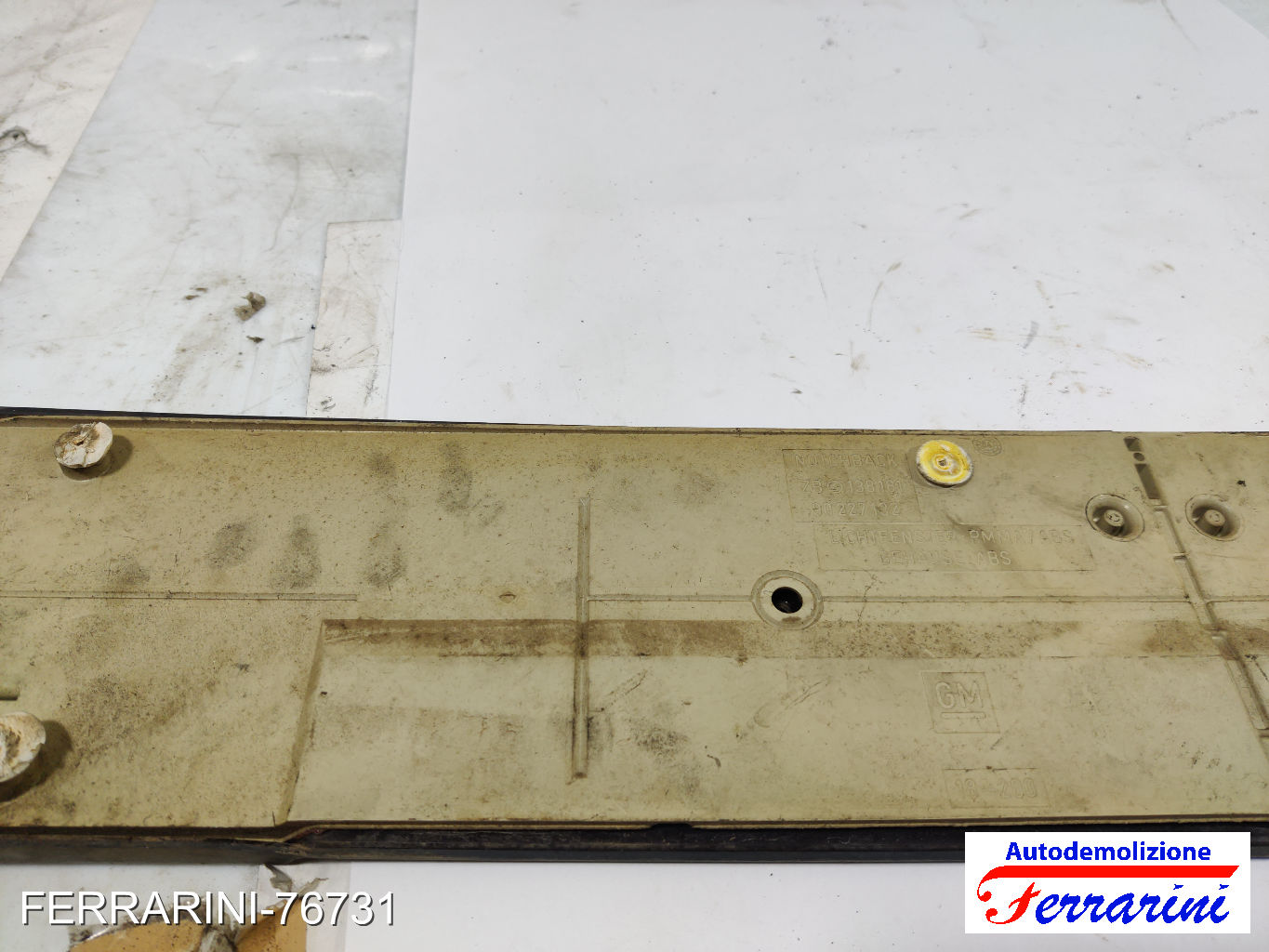 portatarga riflettente Portellone Posteriore OPEL CALIBRA A C89 1989-1996