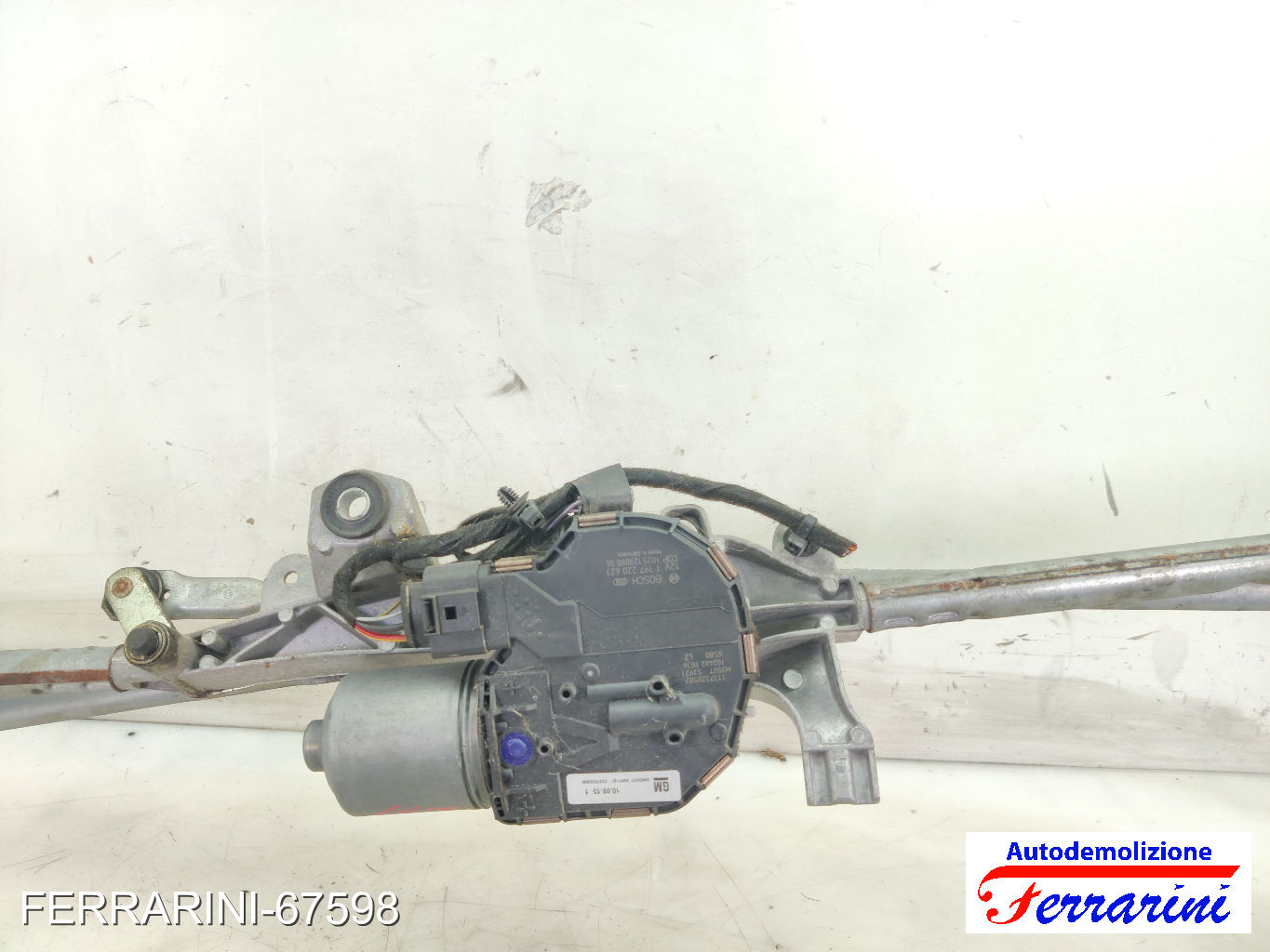 Spazzacqua Motorino Tergicristallo OPEL ASTRA J P10 2009-2015 anteriore 13