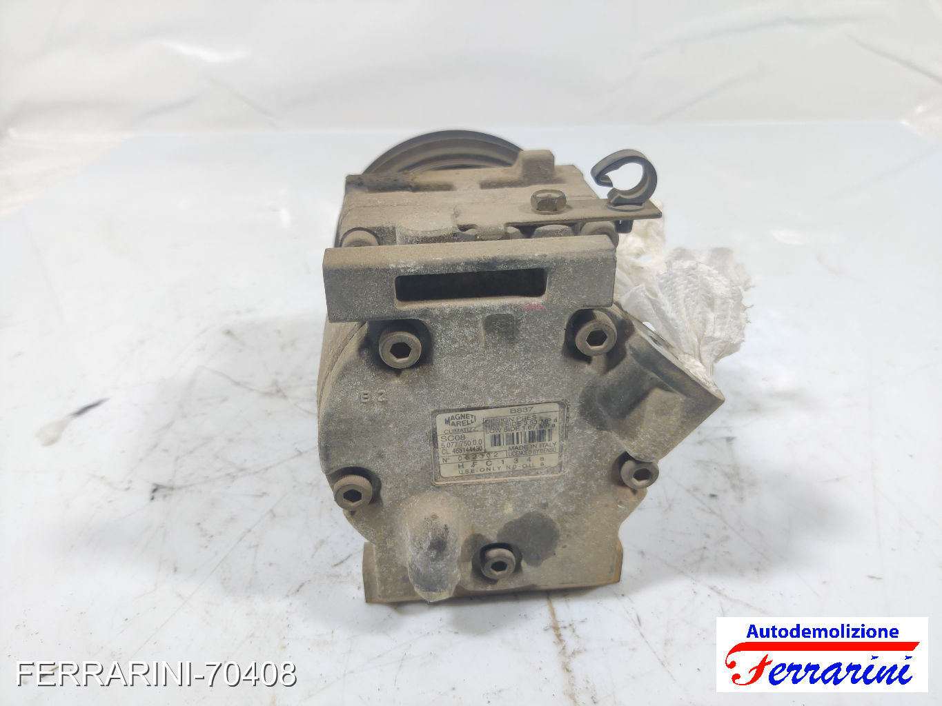 Compressore Clima LANCIA Y 840 1.2 1996-2003 46514443, 507775000, 062302 8