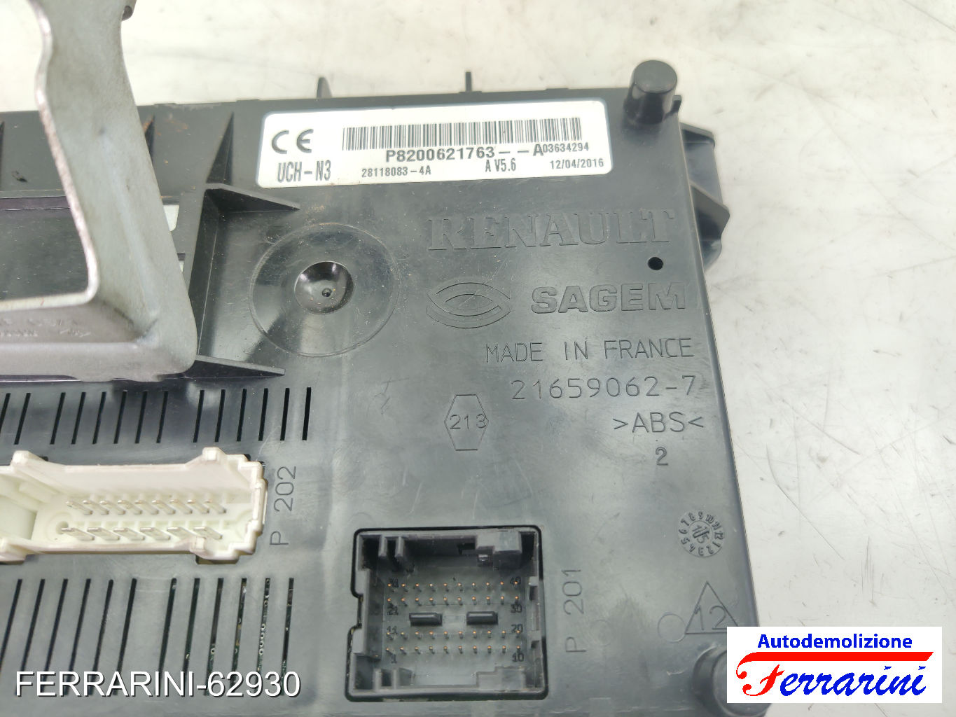 Kit Accensione RENAULT CLIO 2 BB, CB 1.2 1998-2010 8200153840, BODYUCH005N
