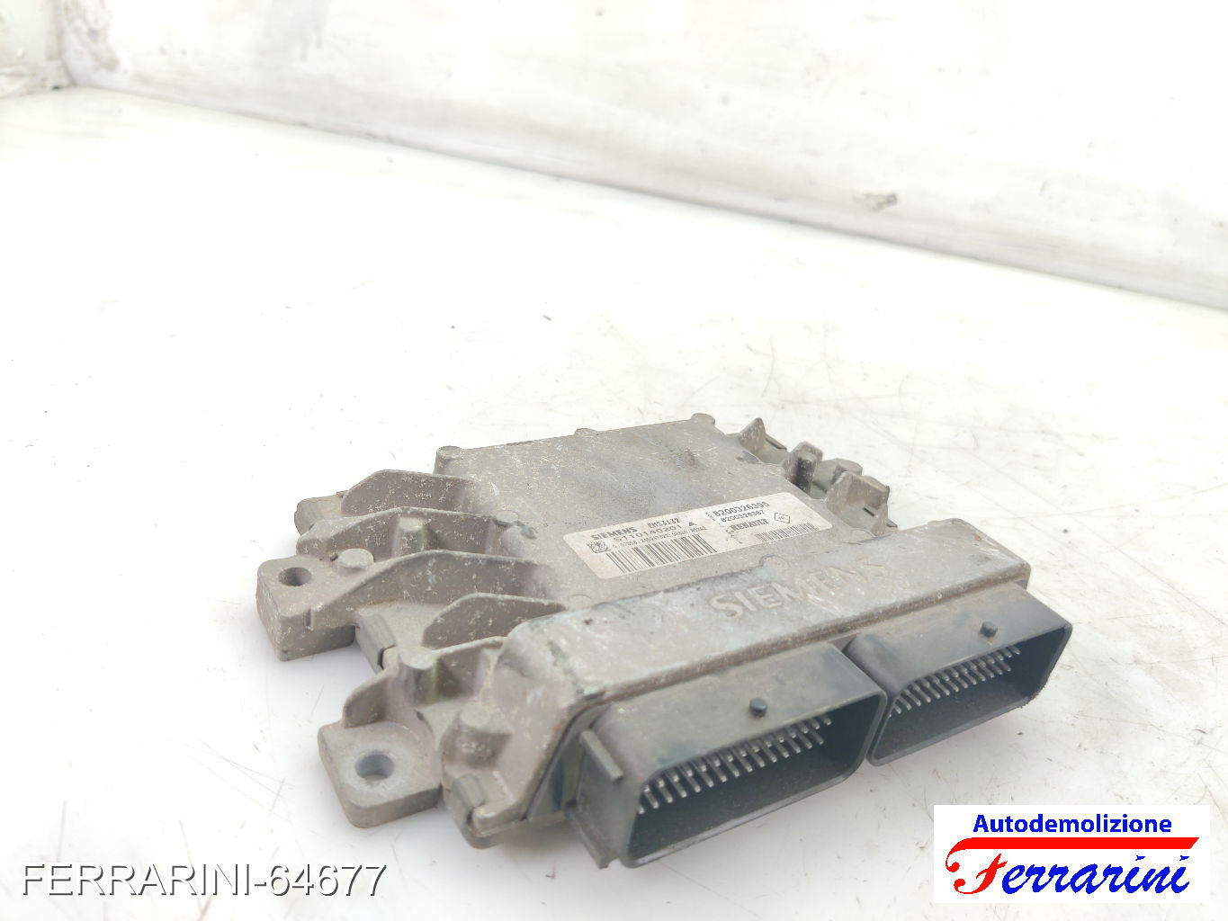 Centralina Motore RENAULT CLIO 2 BB, CB 1.2 1998-2010 8200326395, S120161003A2 6