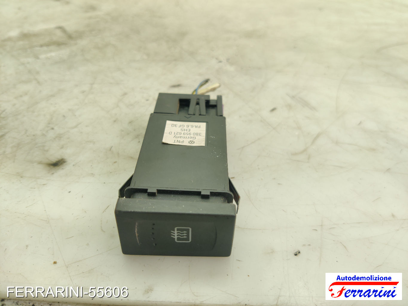 Interruttore riscaldamento lunotto VW PASSAT VARIANT 3B6 2000-2005 3B0959621D