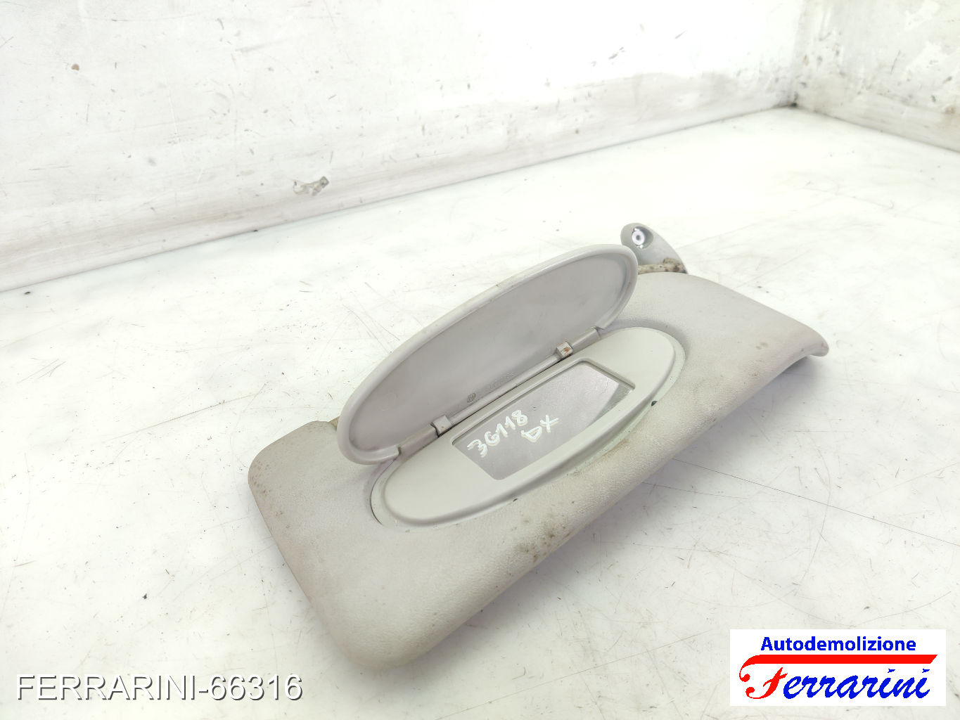 Aletta Parasole MINI - R50, R53 2003-2006 destro, dx 51167129566 6