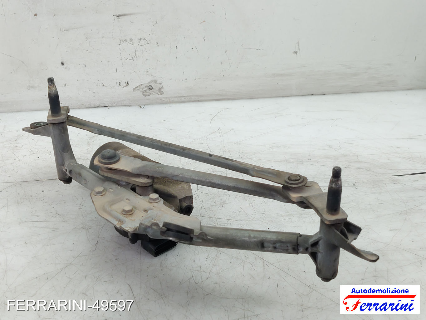 Spazzacqua Motorino Tergicristallo FIAT GRANDE PUNTO 199 2005-2013 anteriore