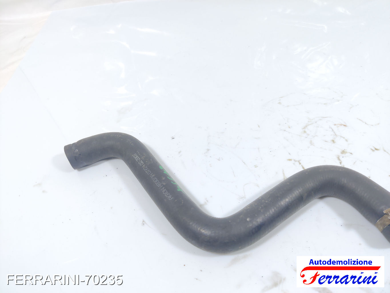 tubo acqua radiatore FIAT PUNTO 188 1.2 60 1999-2010 51713528, 64334, 46543621