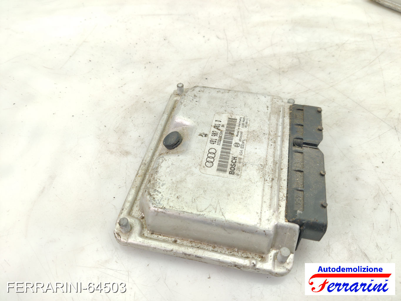 Centralina Motore AUDI A6 AT 4B5 2.5 TDI 2001-2005 4B1907401D, 11280629