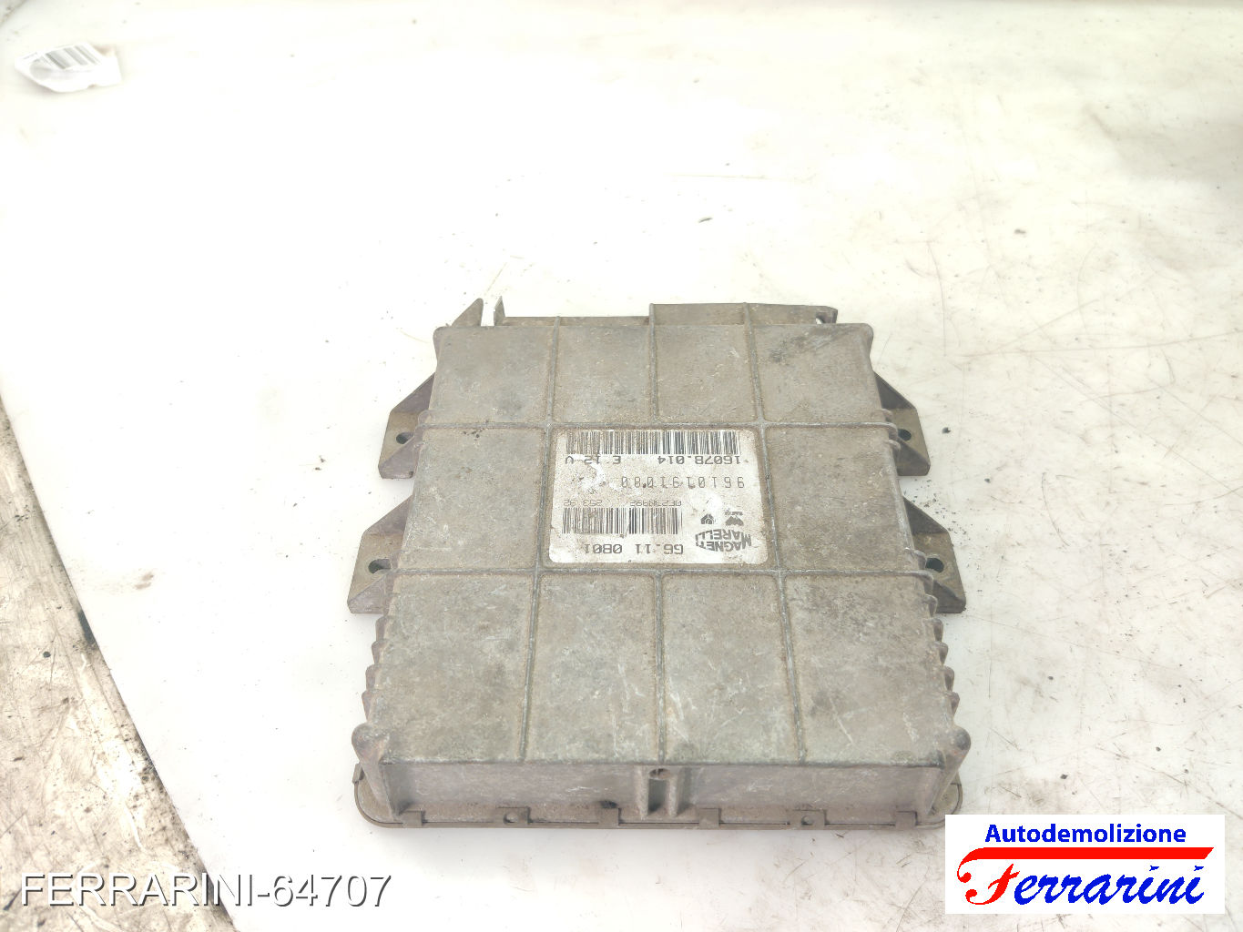 Centralina Motore CITROEN AX ZA- 10 1987-1998 9610191080, 16078014, 66110801