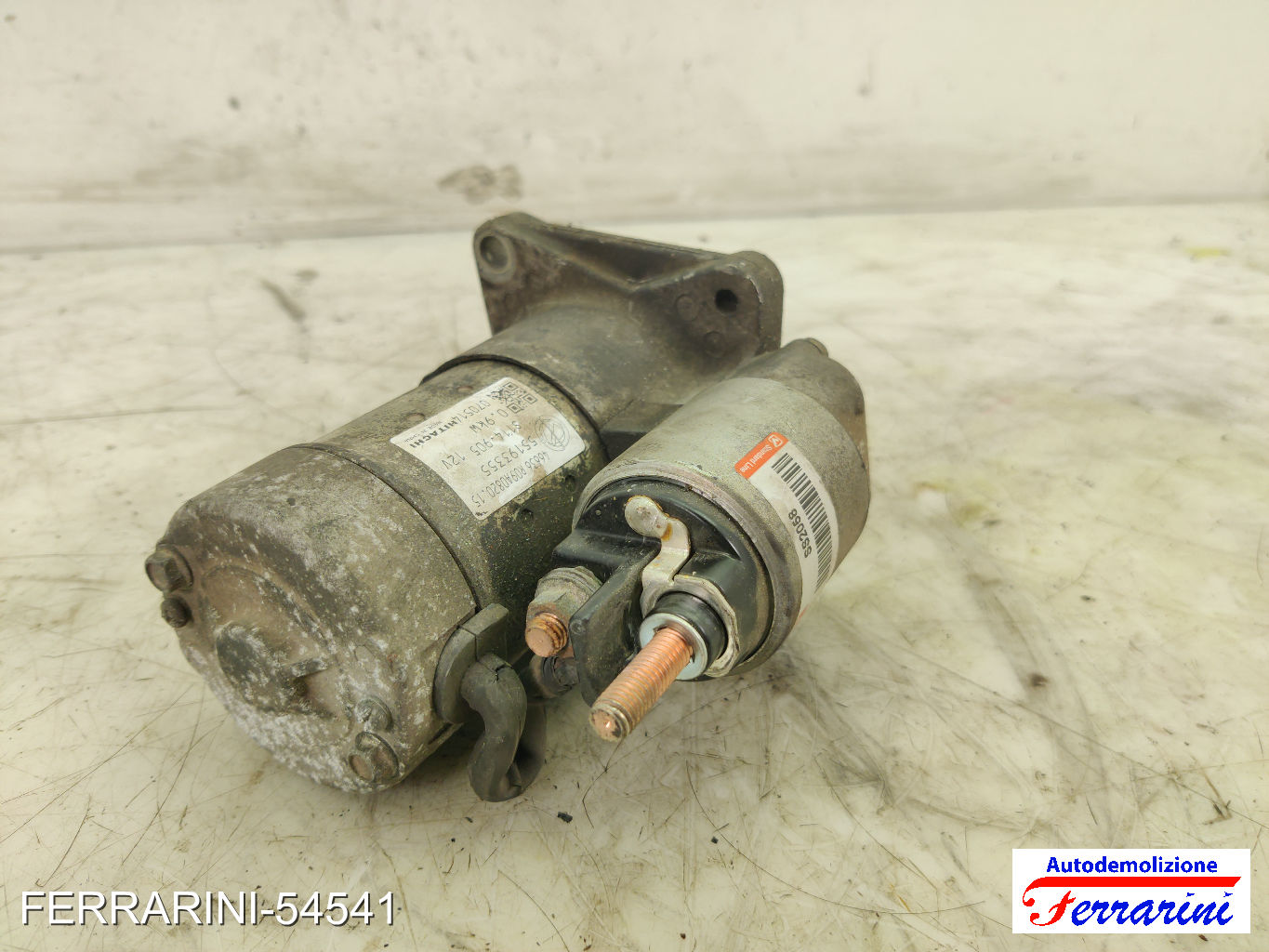 Motorino Avviamento FIAT GRANDE PUNTO 199 1.2 2005-2009 55193355, 46813058 10