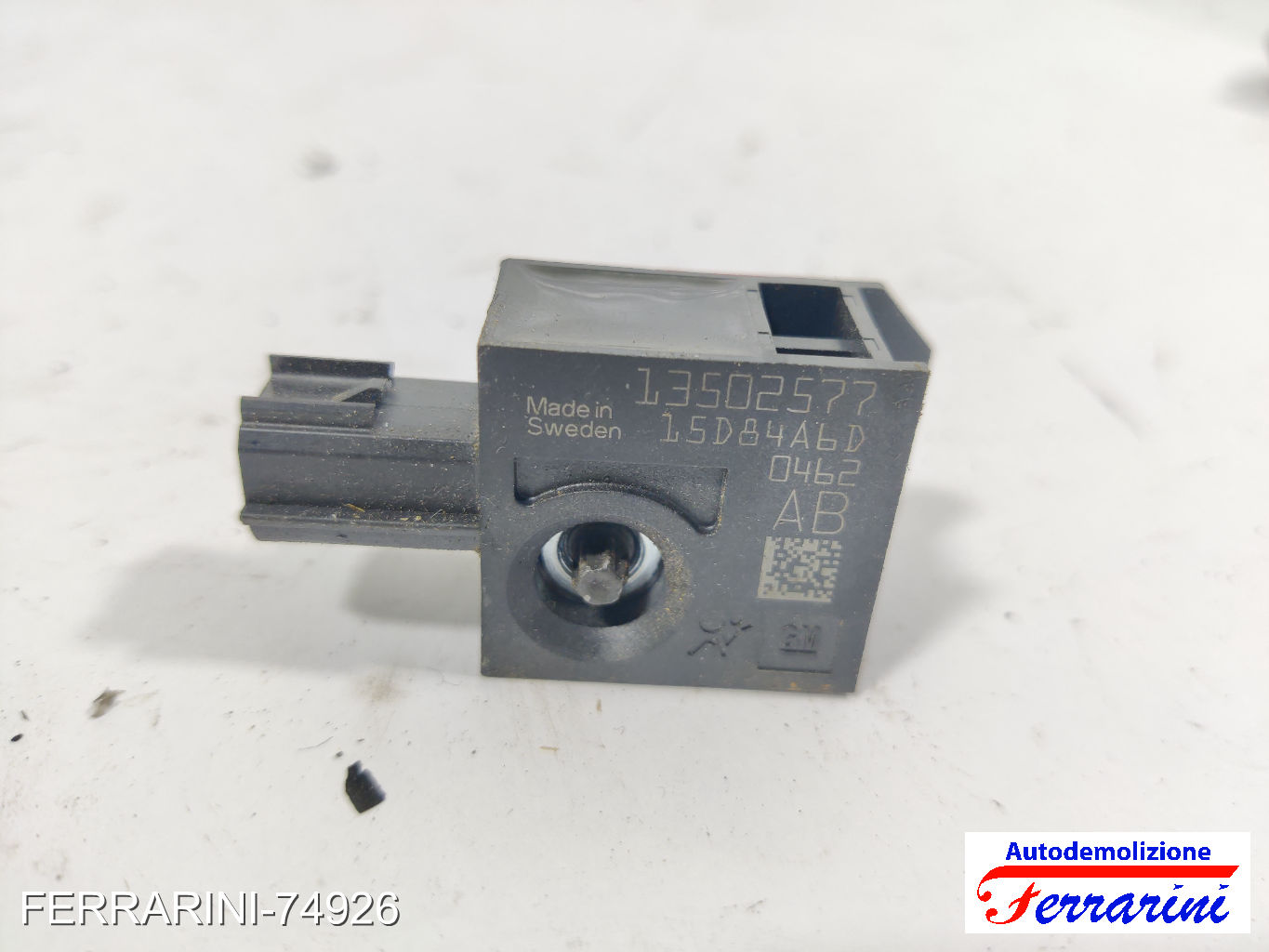 Sensore d'urto airbag OPEL MERIVA B S10 2011-2017 13502577, 64ABD, 15D84ALD